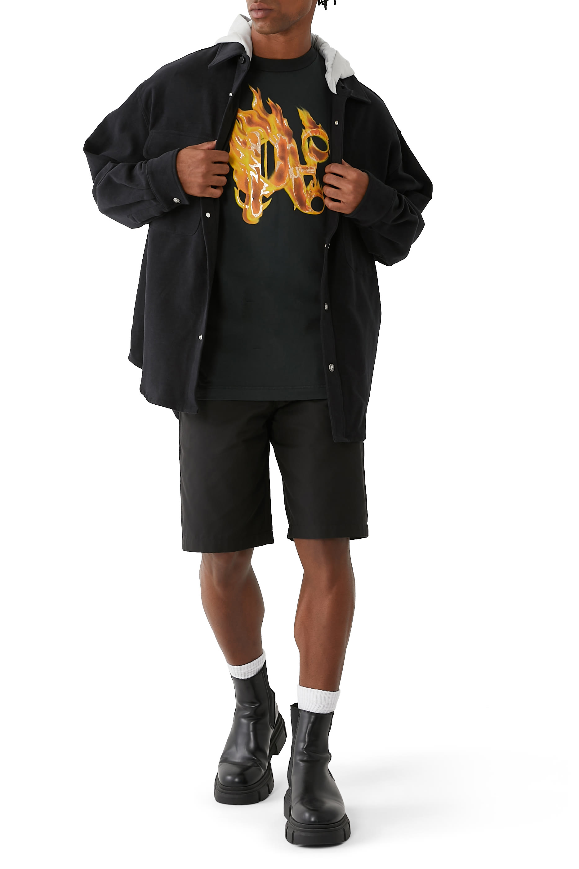 Burning Monogram T-Shirt