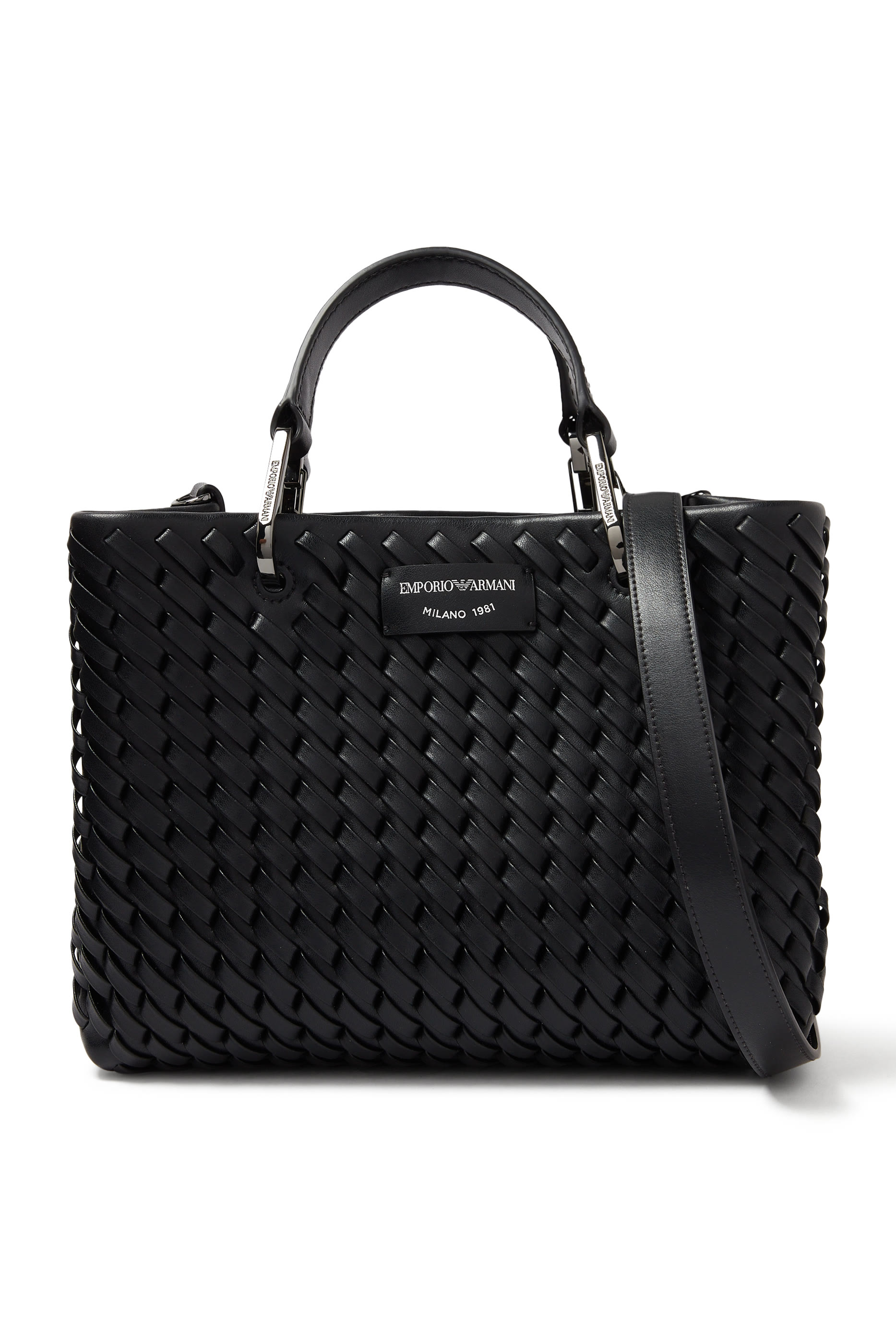 My EA Intertwined Shopper Bag