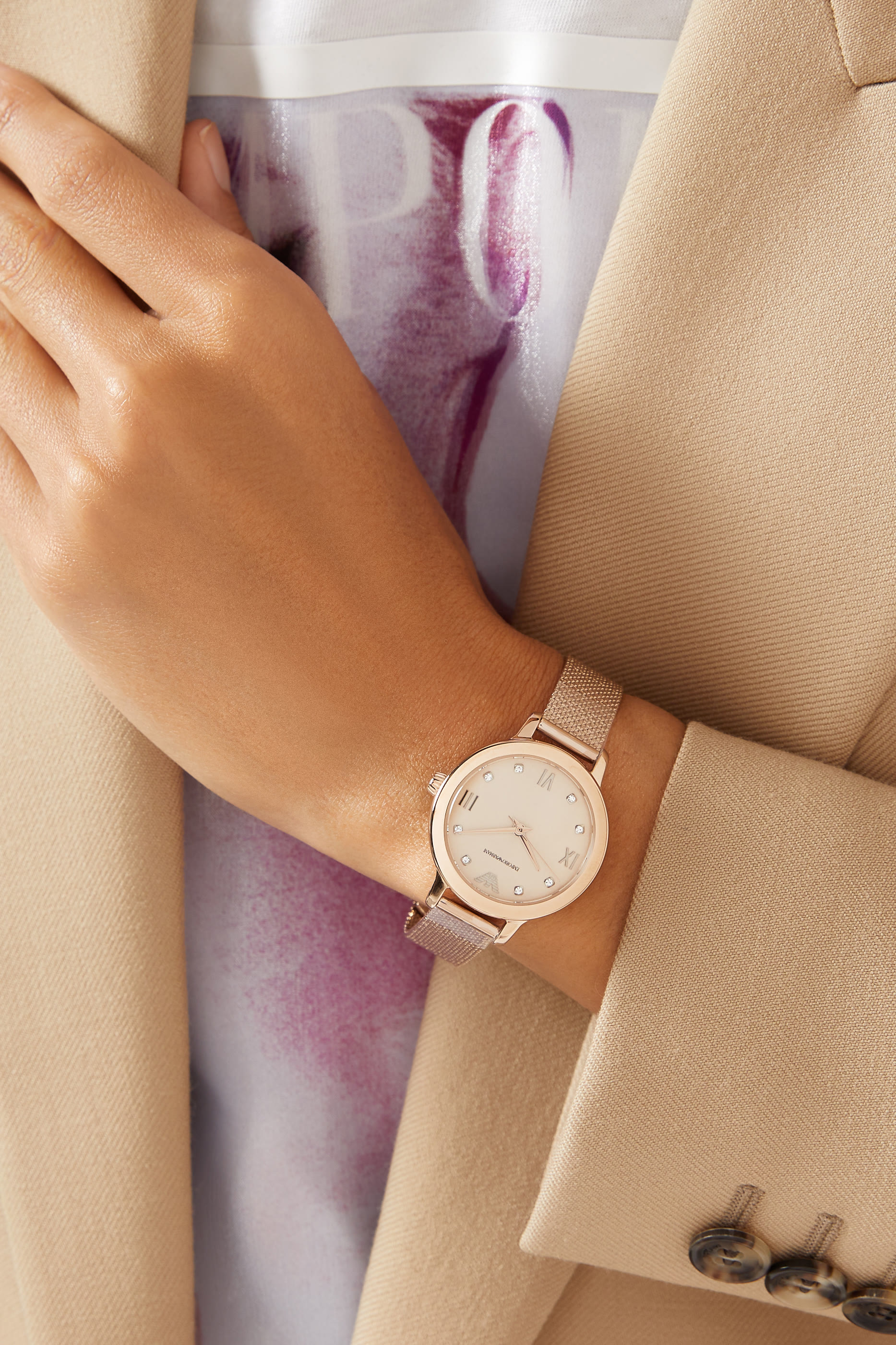 Cleo 32mm Stainless Steel Watch