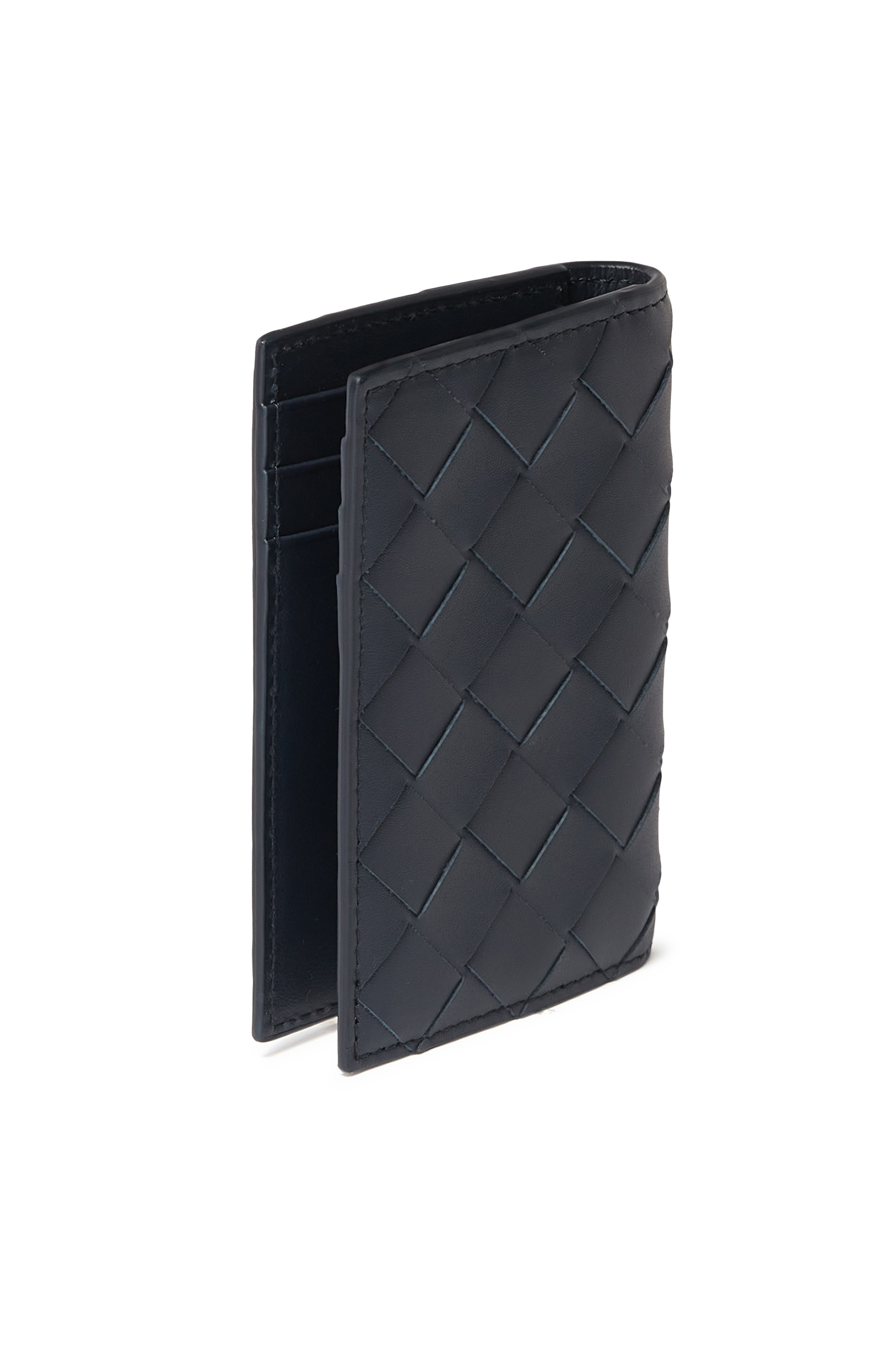 Intrecciato Flap Card Case 