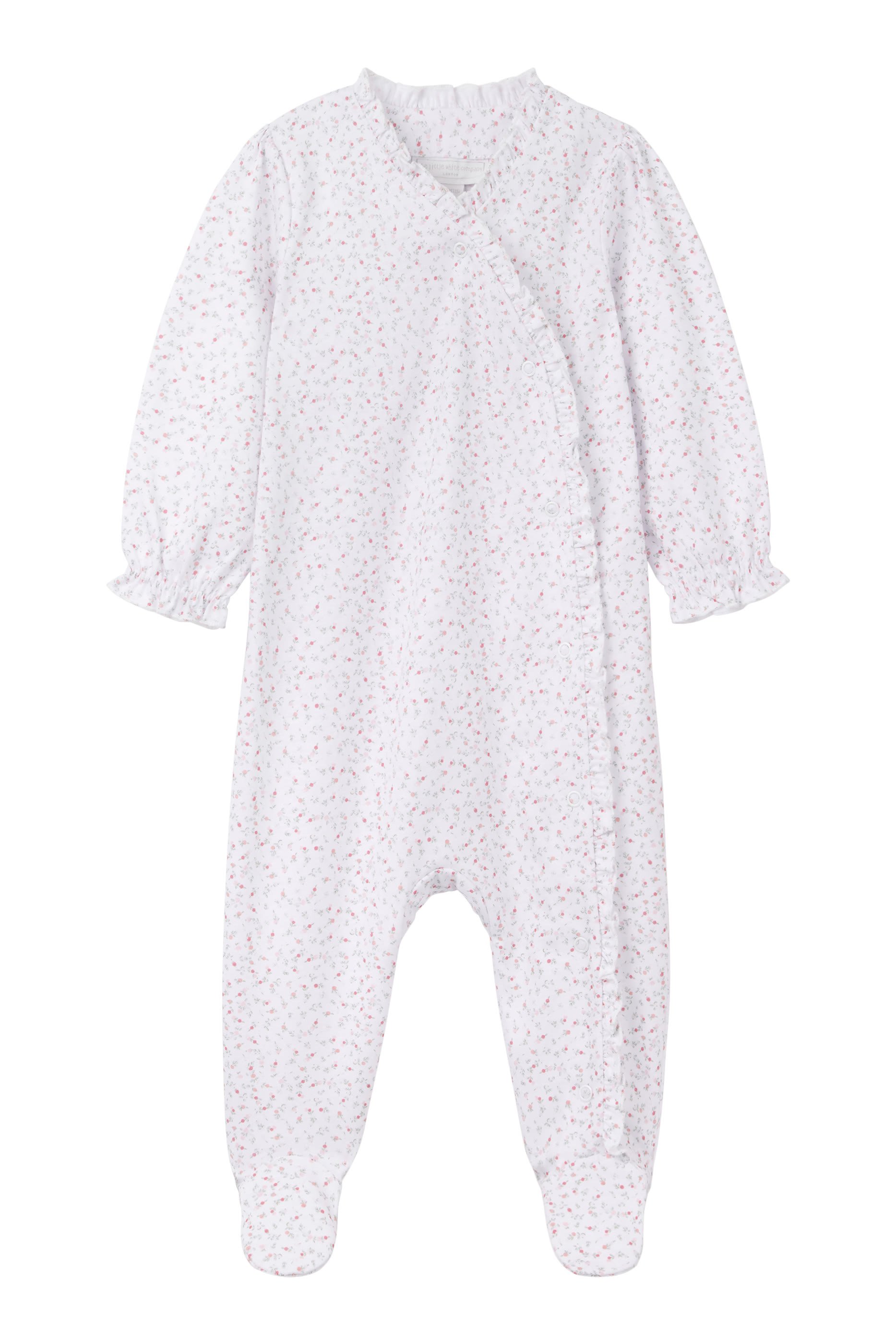 Kids Spring Berries Frill Wrap Sleepsuit