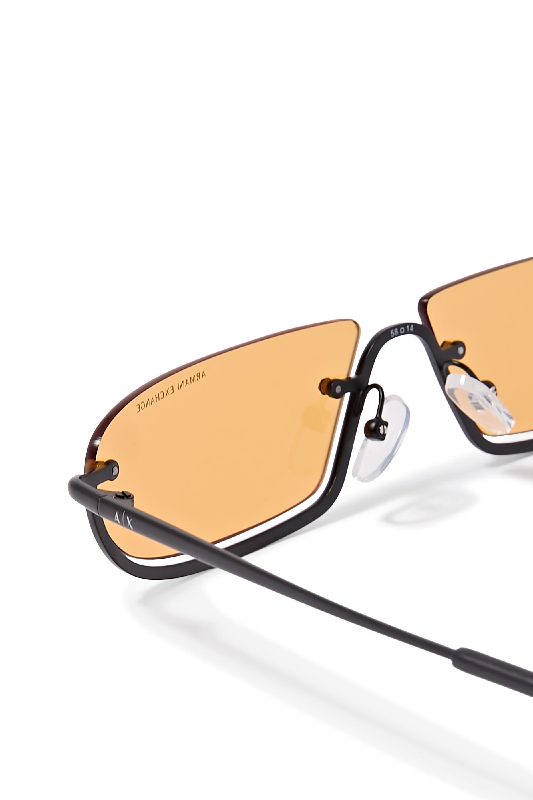 Club Cult Irregular Metal Sunglasses