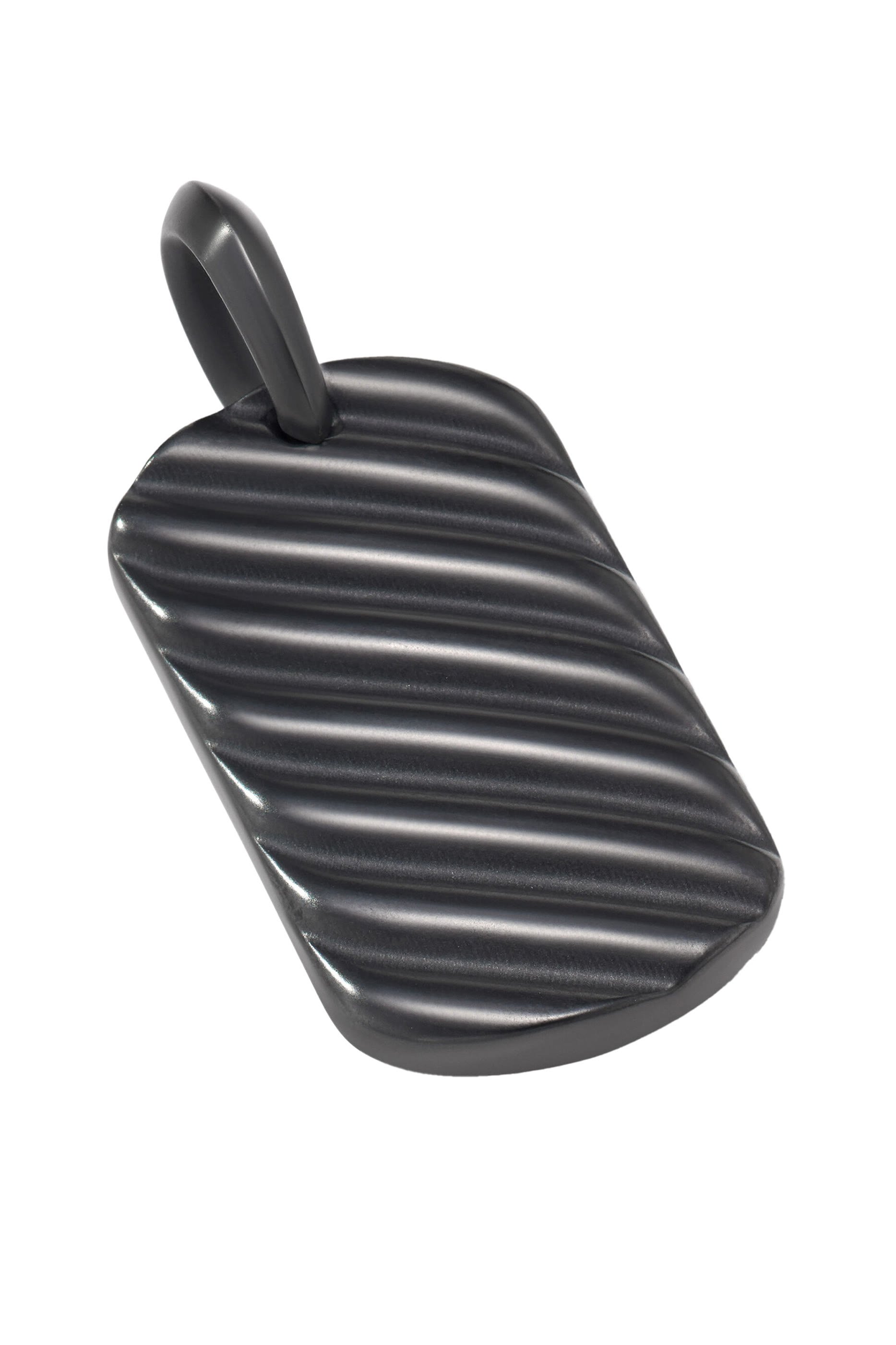 Sculpted Cable Tag Pendant