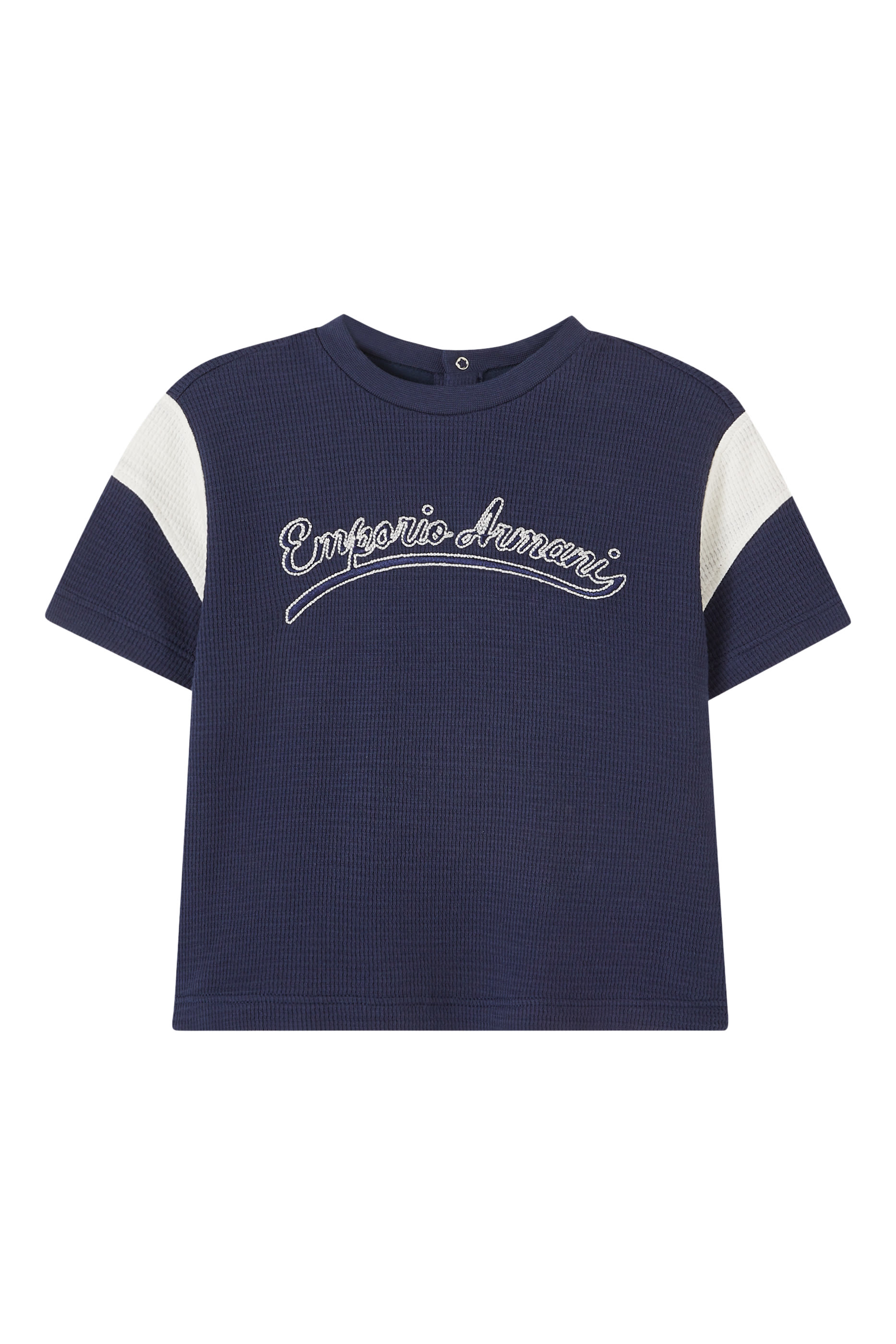 Kids Embroidered Logo T-Shirt