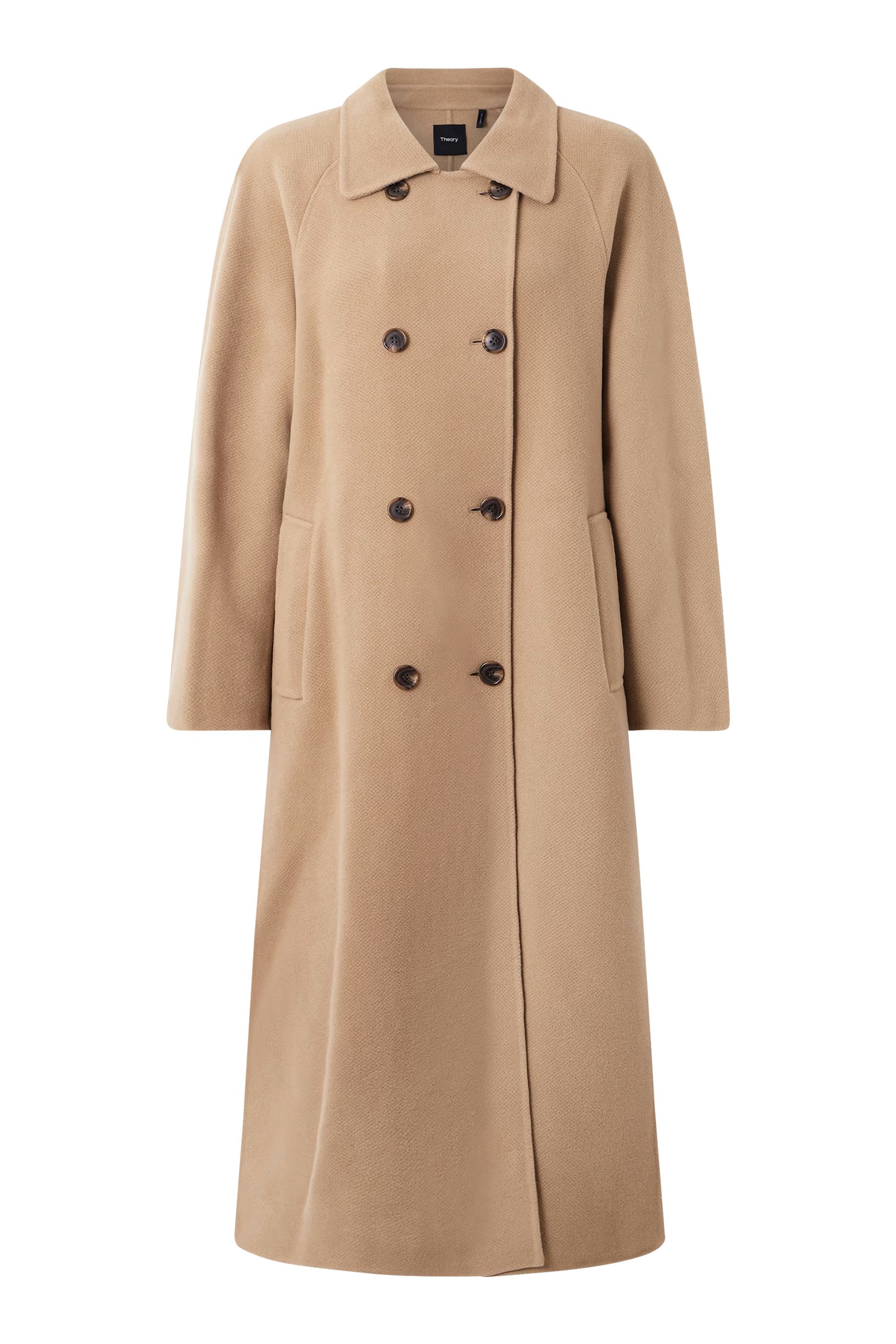 Long Double-Breasted Coat