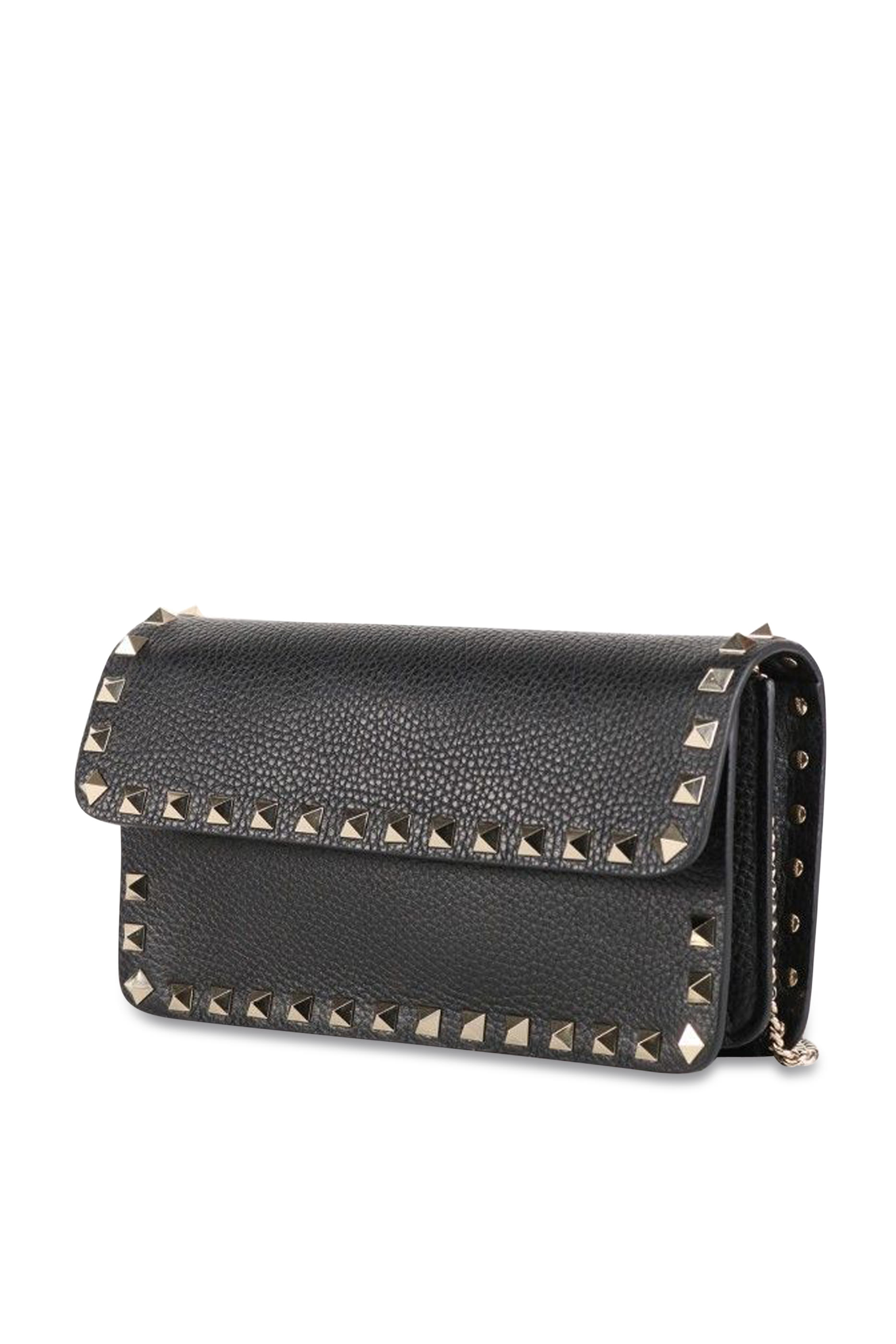  Rockstud Leather Wallet