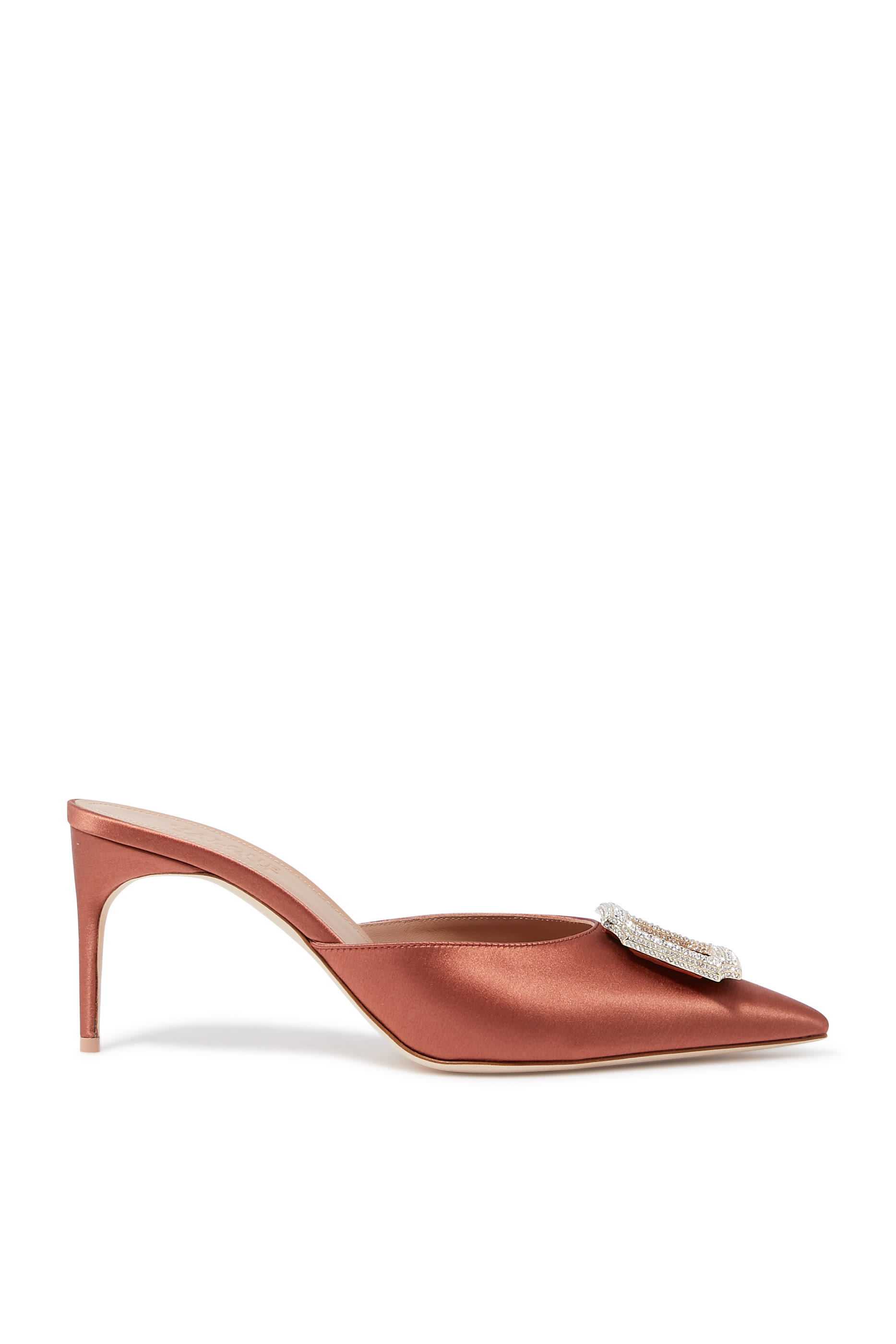 Mona 70 Satin Mules