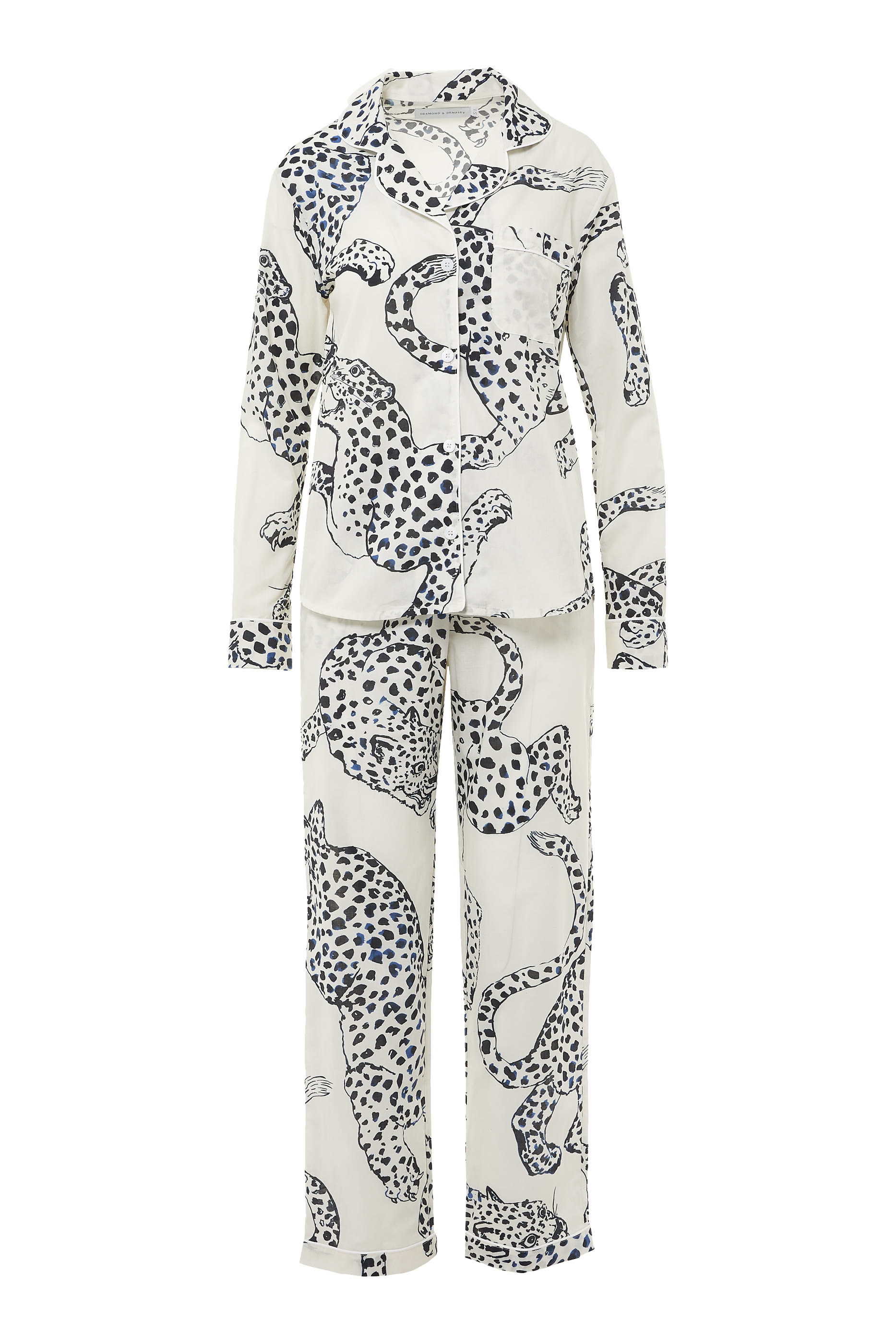 Jaguar Print Pajama Set