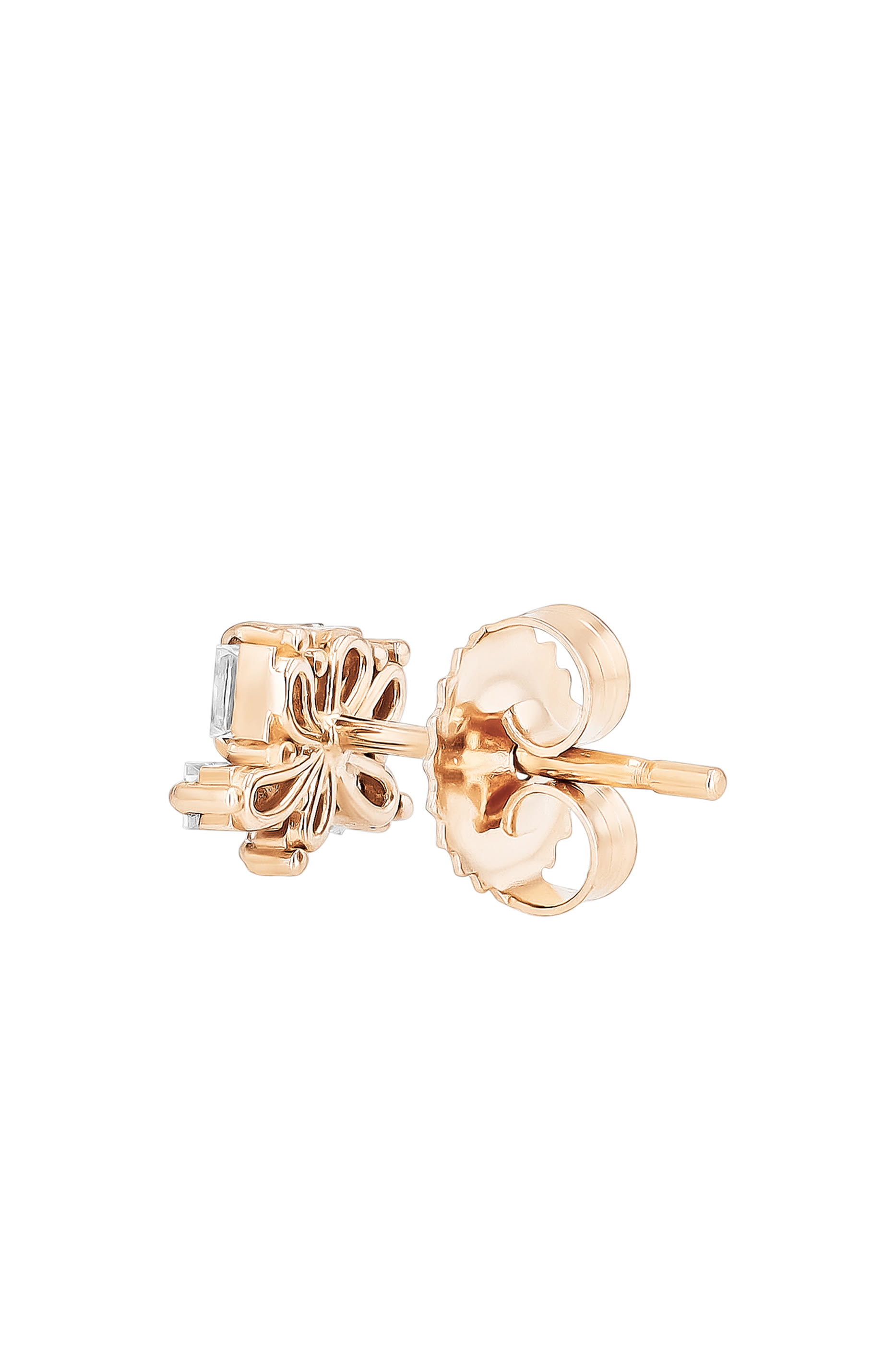 Classic Cluster Studs, 18k Yellow Gold & Diamonds
