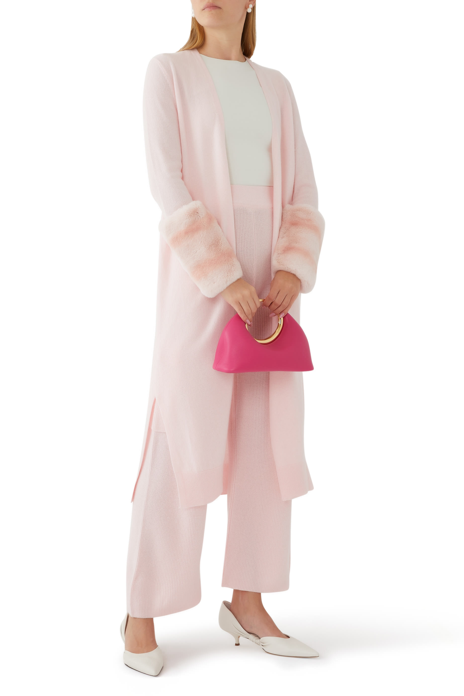 Long Chinchilla Cardigan