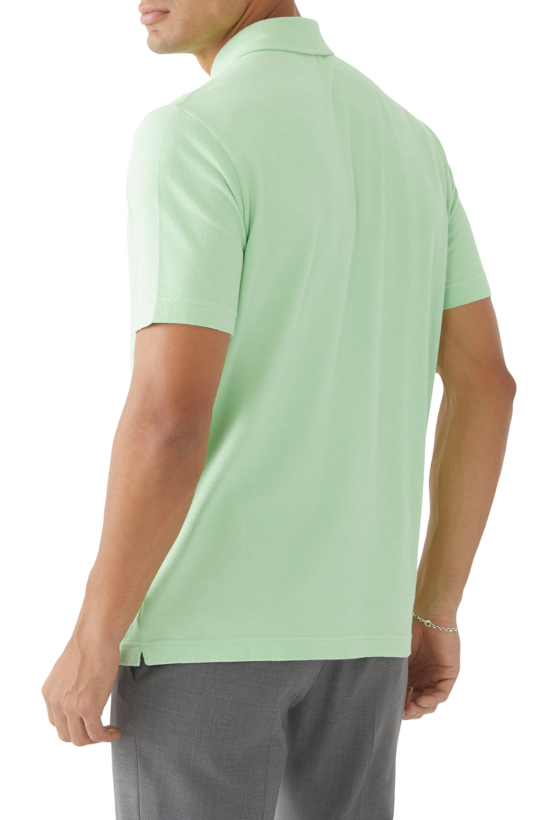 Zanone Organic Cotton Polo Shirt