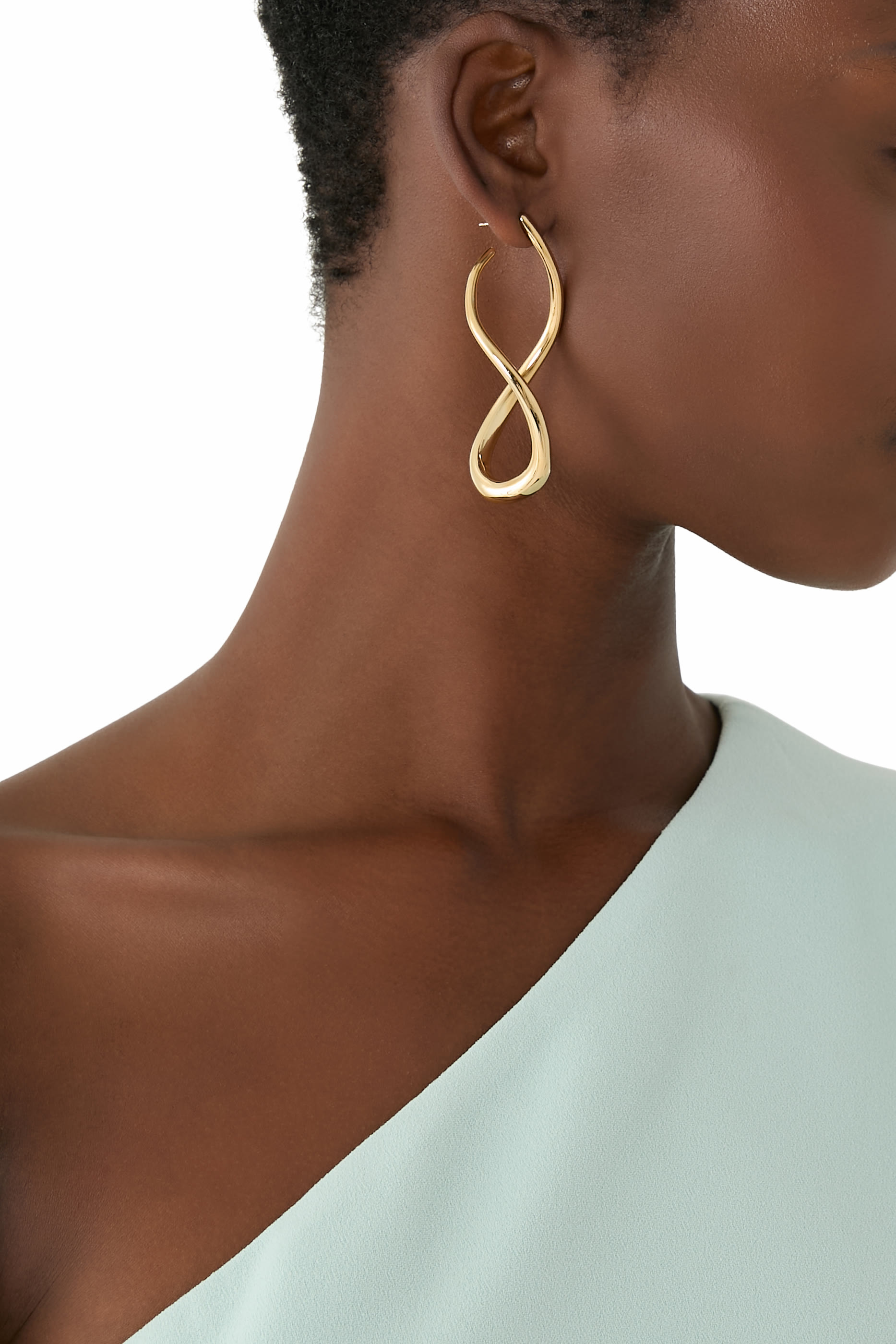 Twirl Hoop Earrings
