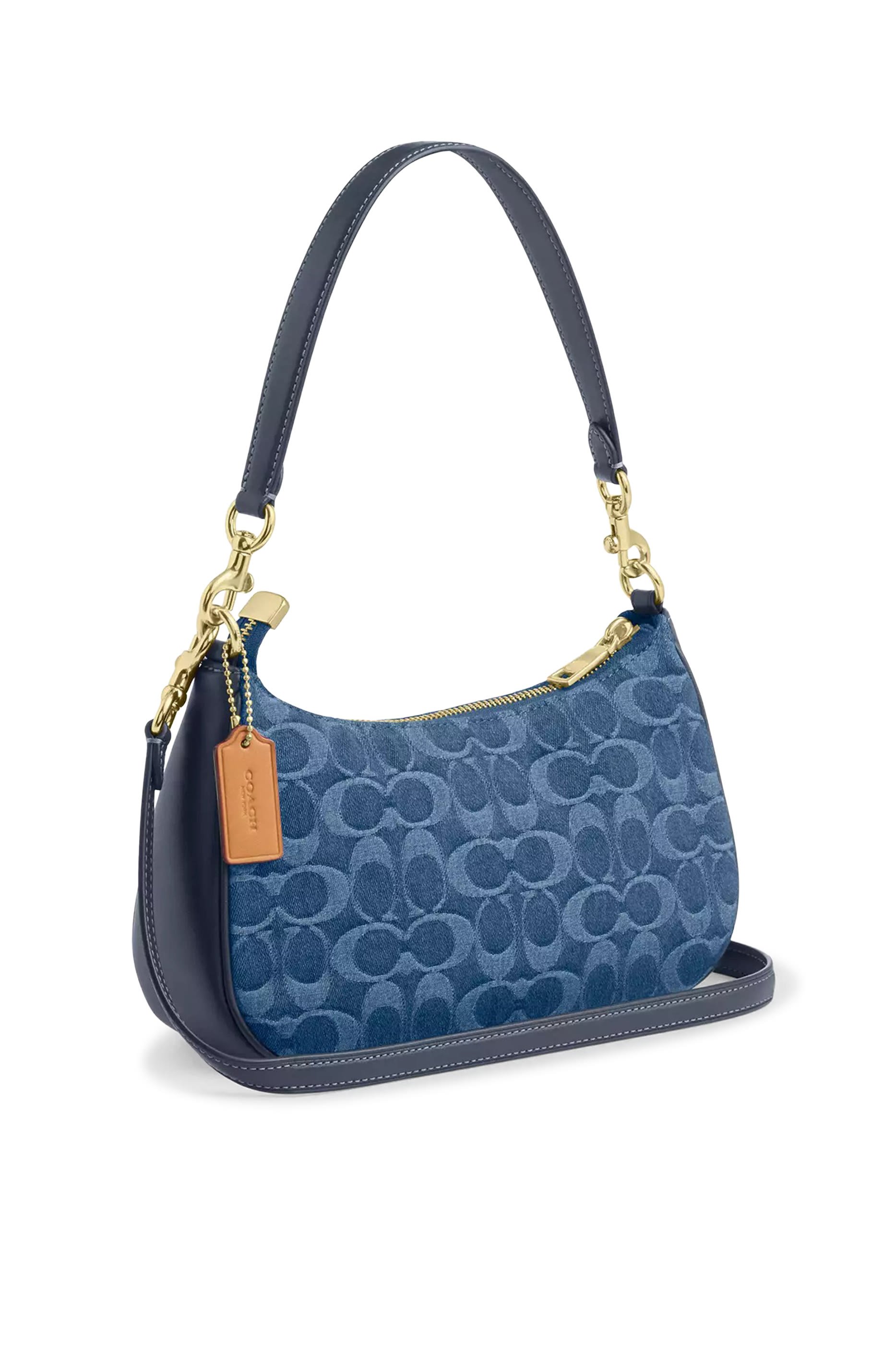 Teri Shoulder Bag in Signature Denim 