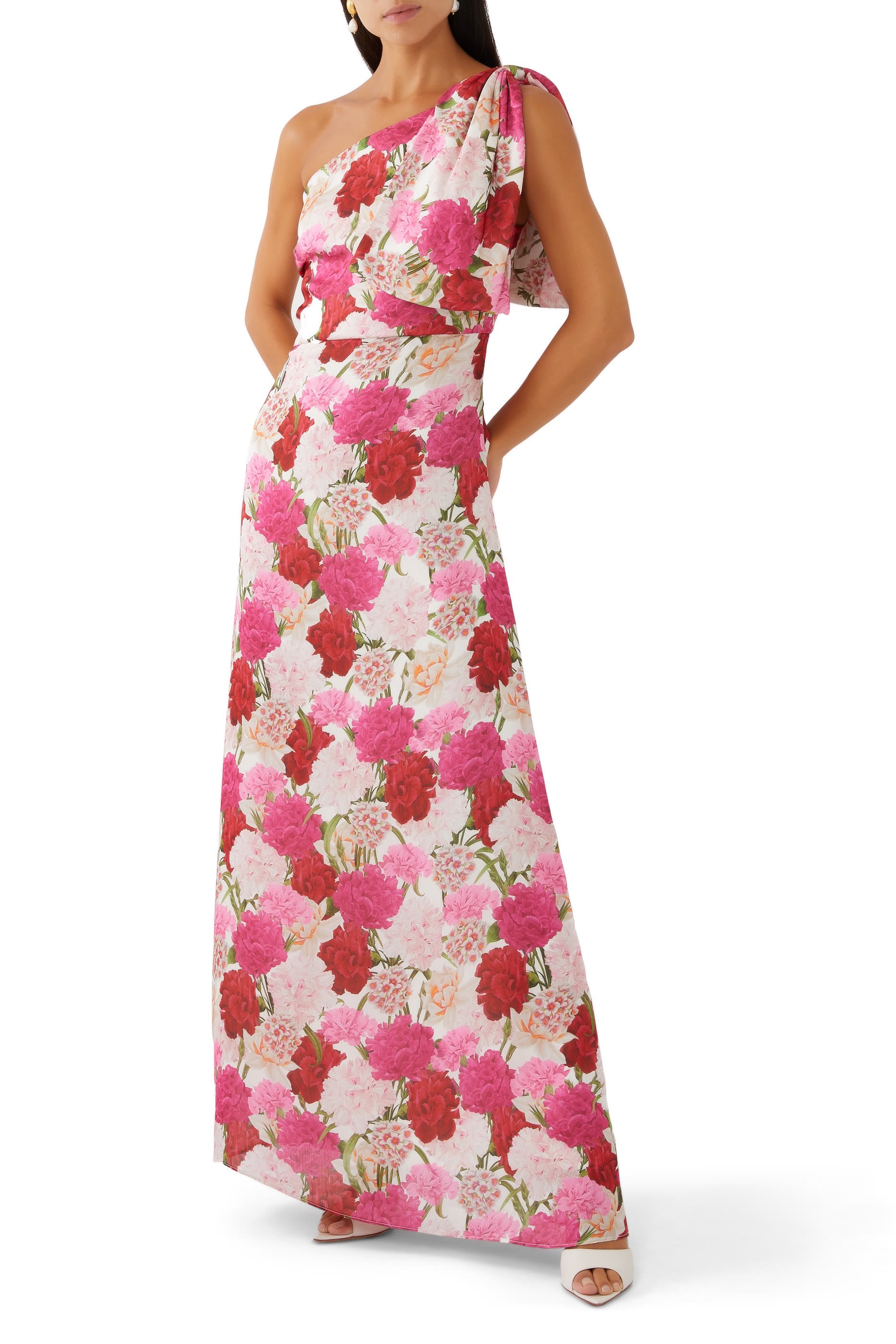 Chelsea Crinkle Georgette Gown