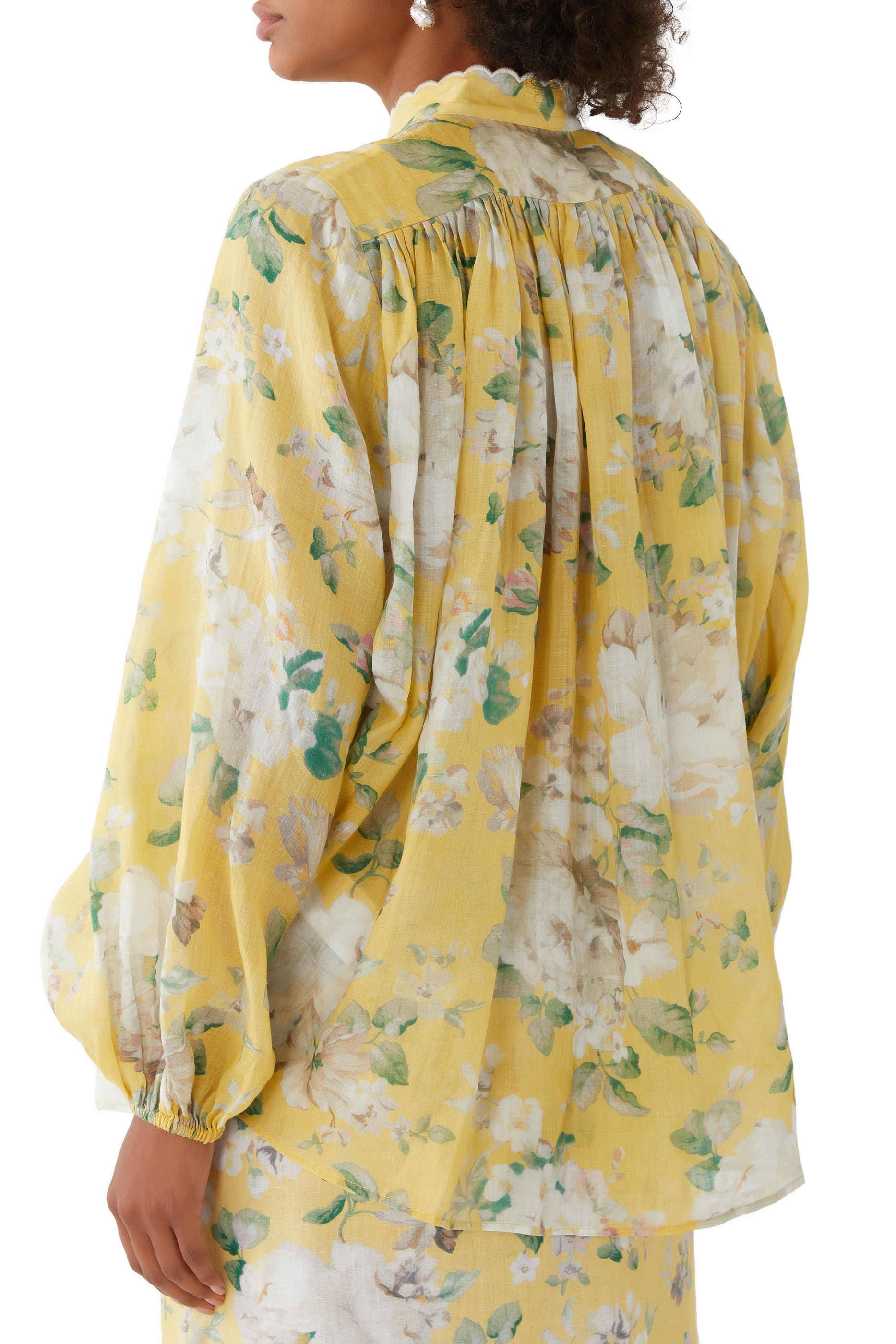 Acacia Scallop Blouse