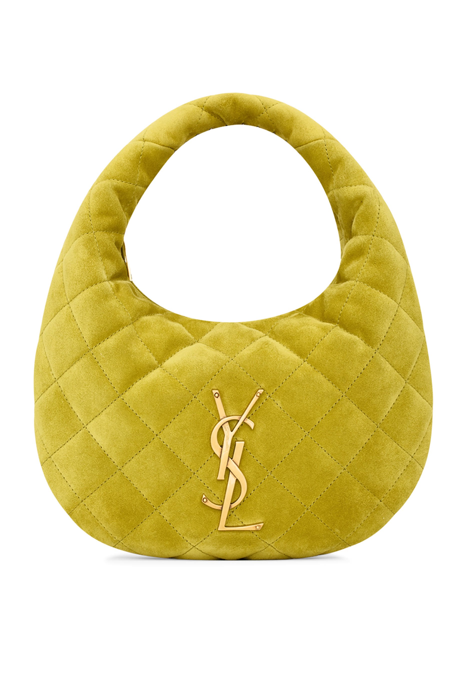 Icarino Bag in Quilted Suede 