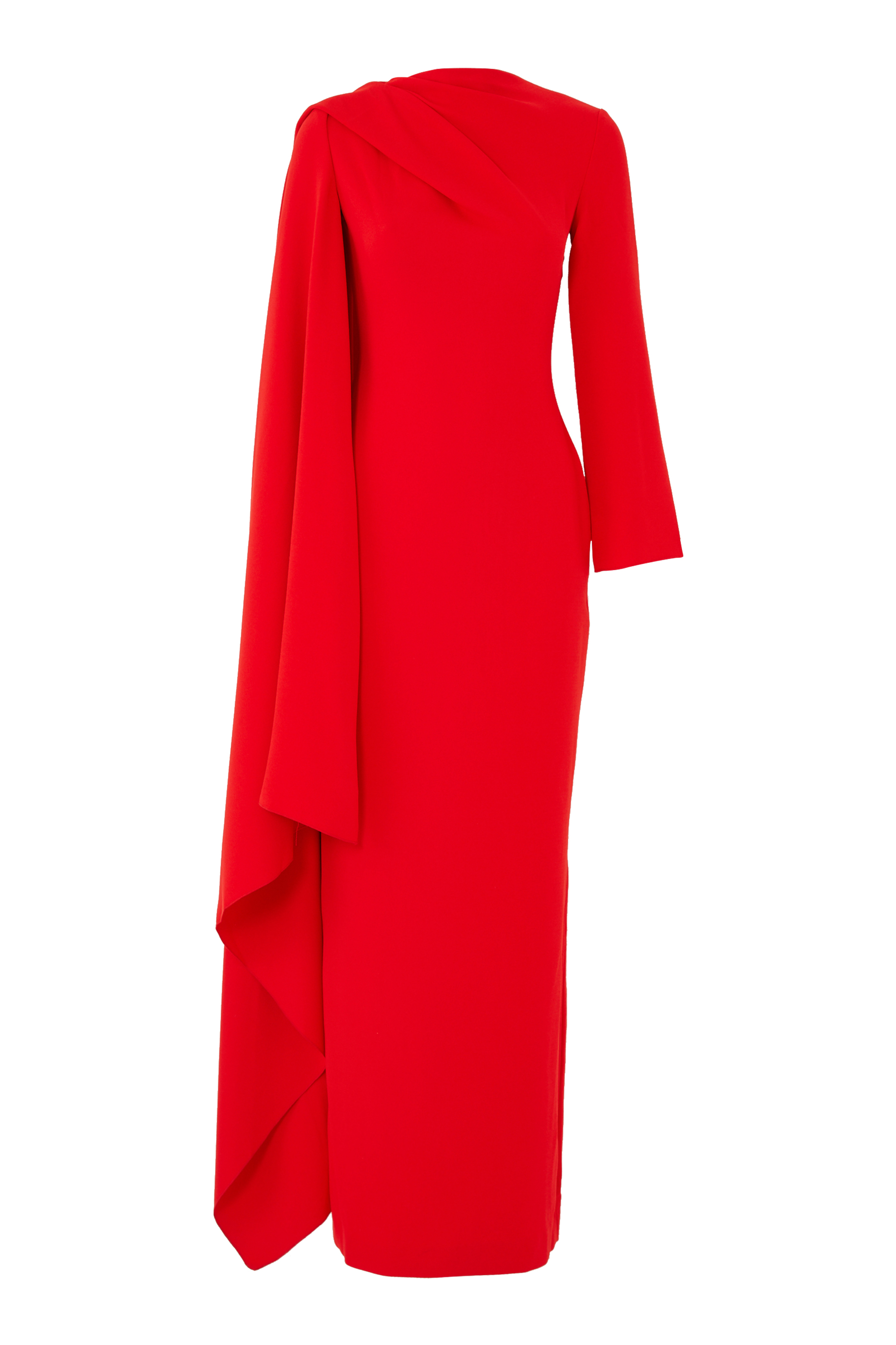 Lydia Cape Sleeve Maxi Dress