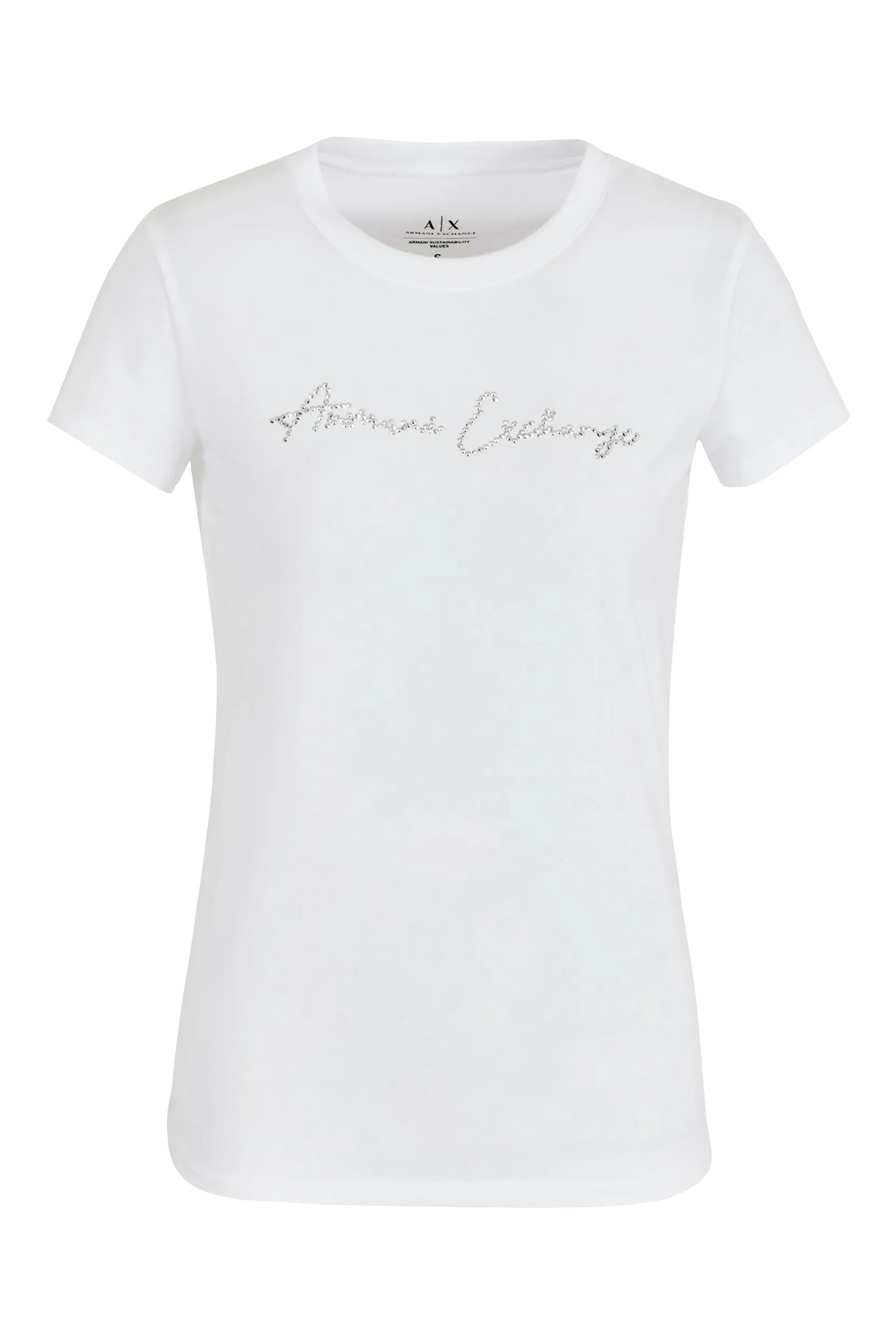 Route 66 Embellished AX Logo T-Shirt