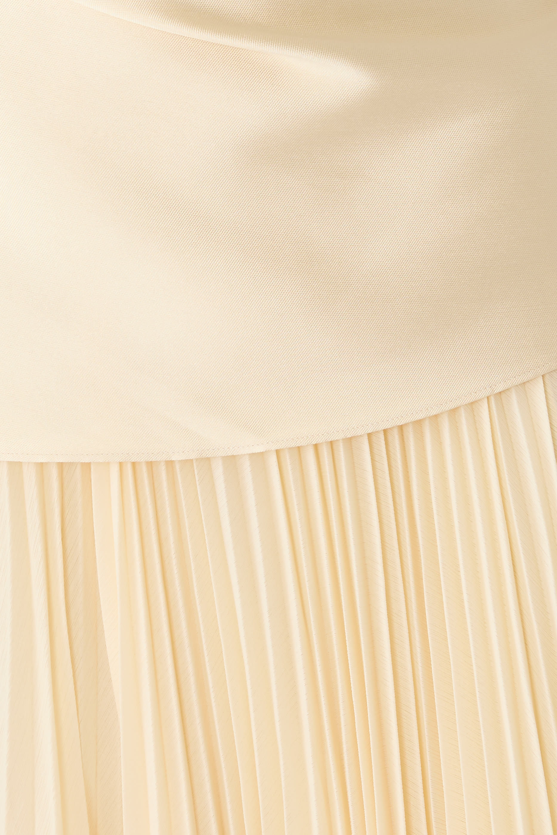 Claudette Pleated Skirt Gown