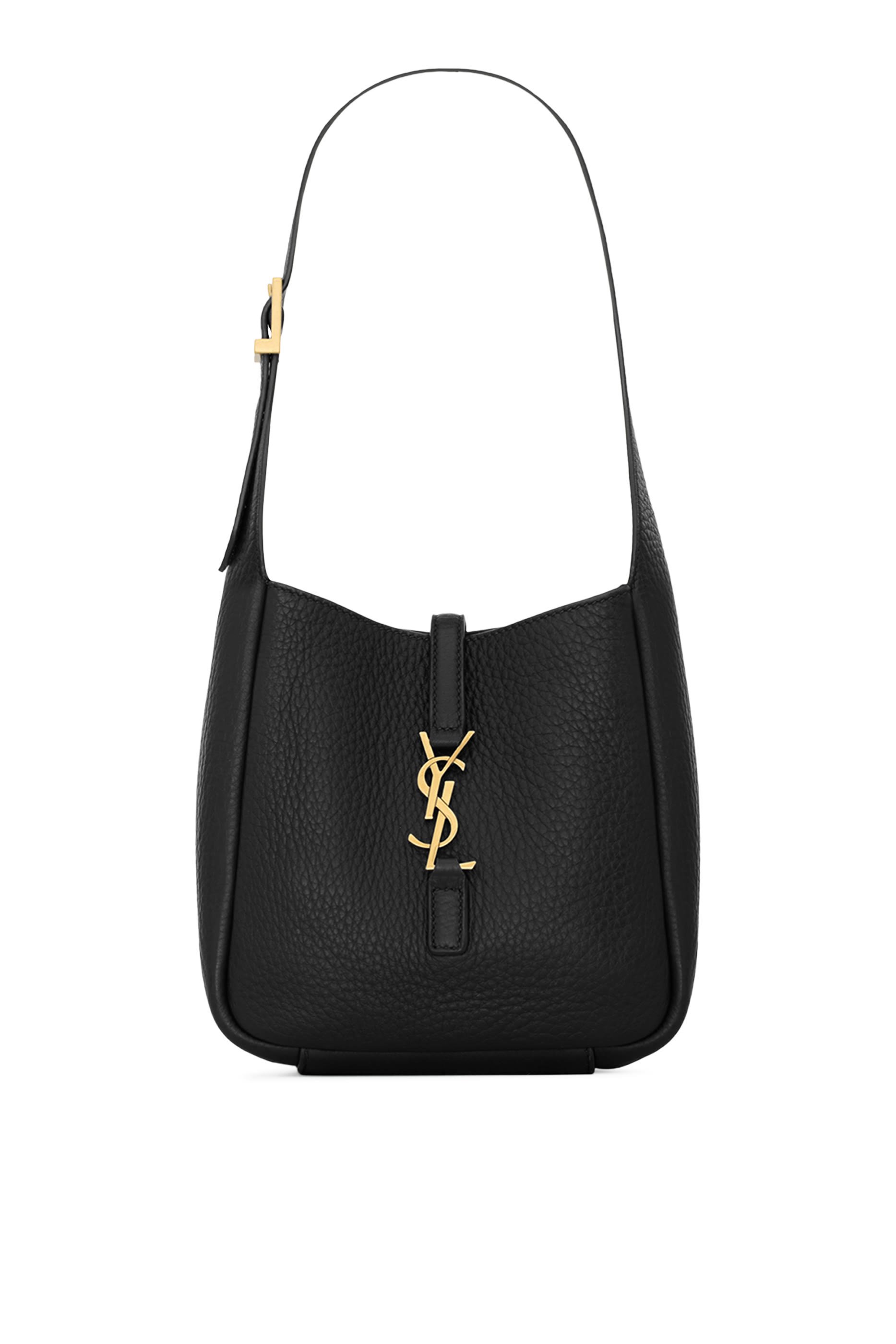 Le 5 &Agrave; 7 Supple Baby Bag In Grained Leather 