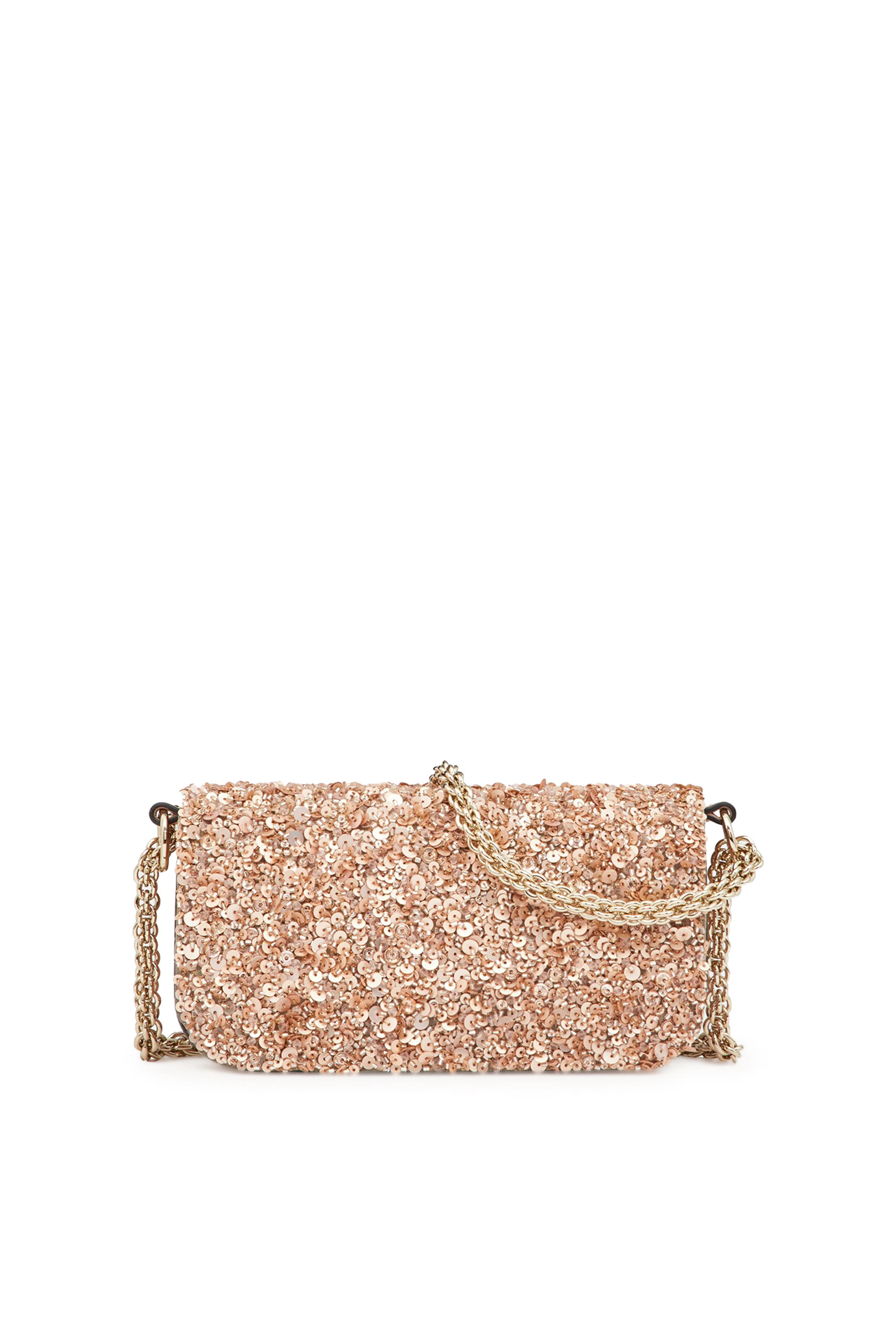 Small Sequin-Encrusted Locò Shoulder Bag