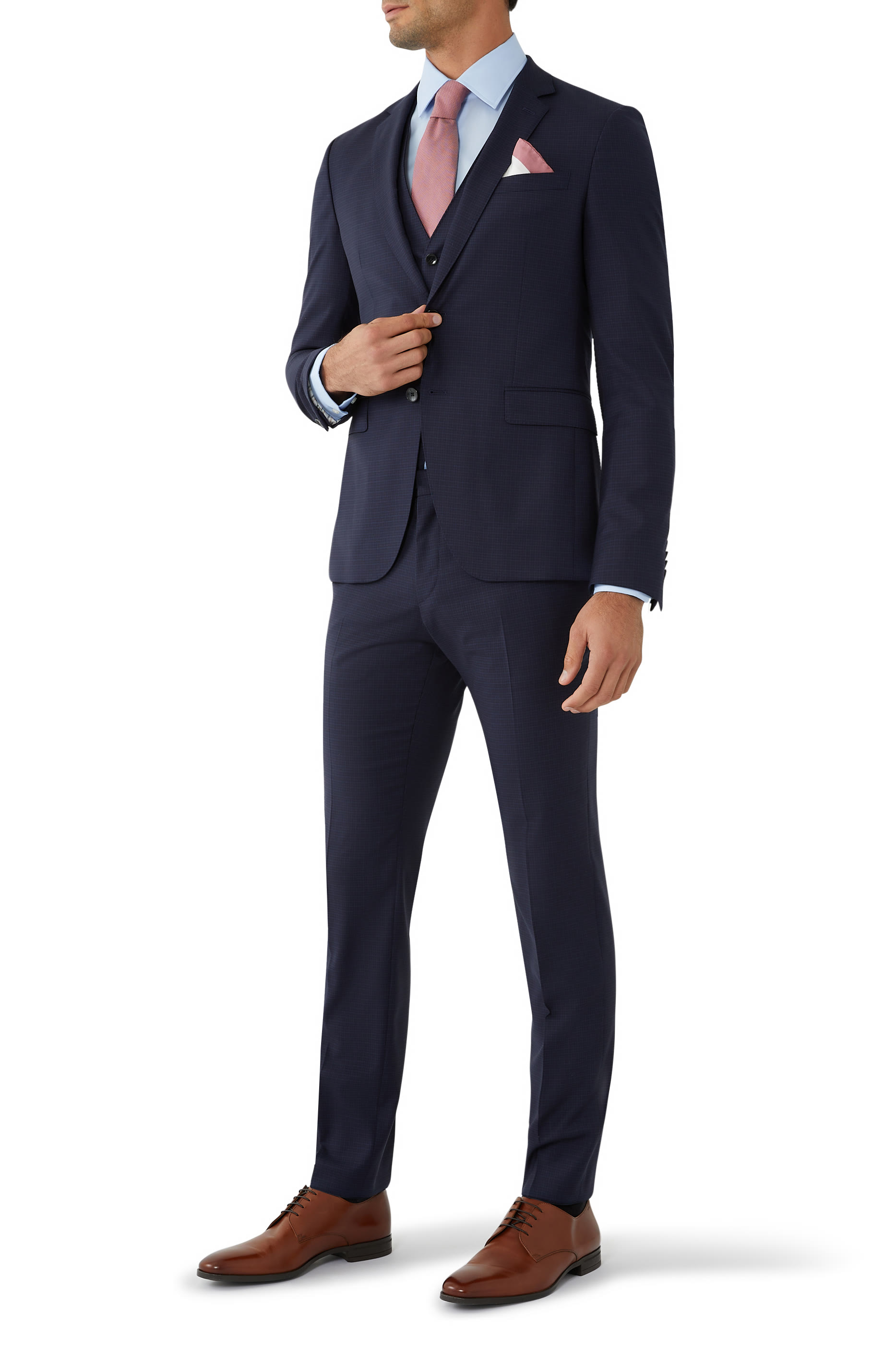 Three-Piece Slim-Fit Reymond Suit