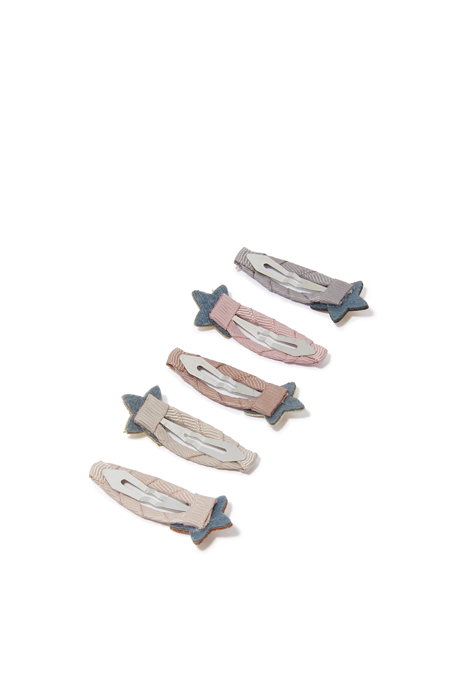 Kids Stellina Sparkle Mini Clips, Set of 5