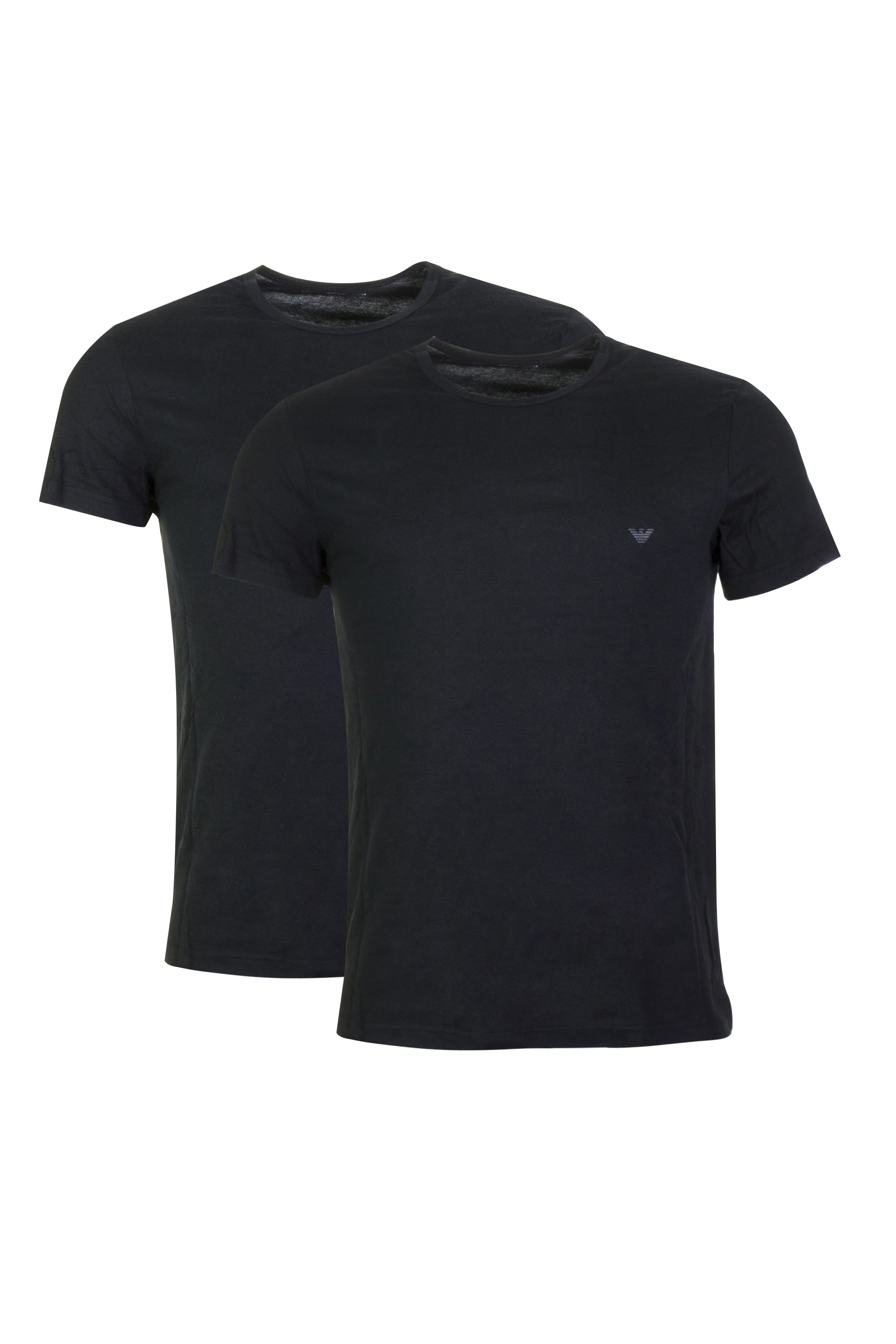 Crewneck Cotton T-Shirt, Set of 2