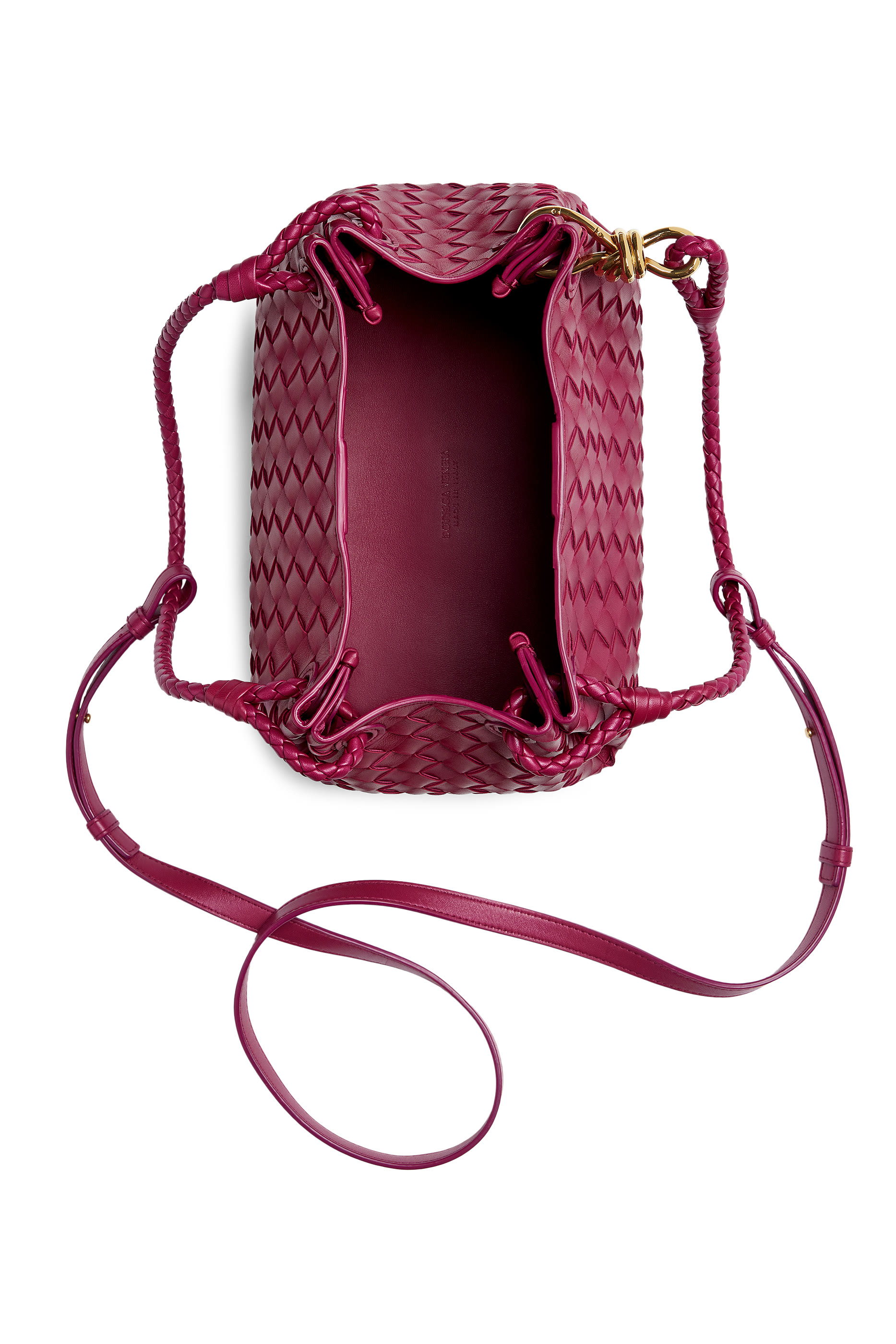 Intrecciato Large Parachute Shoulder Bag