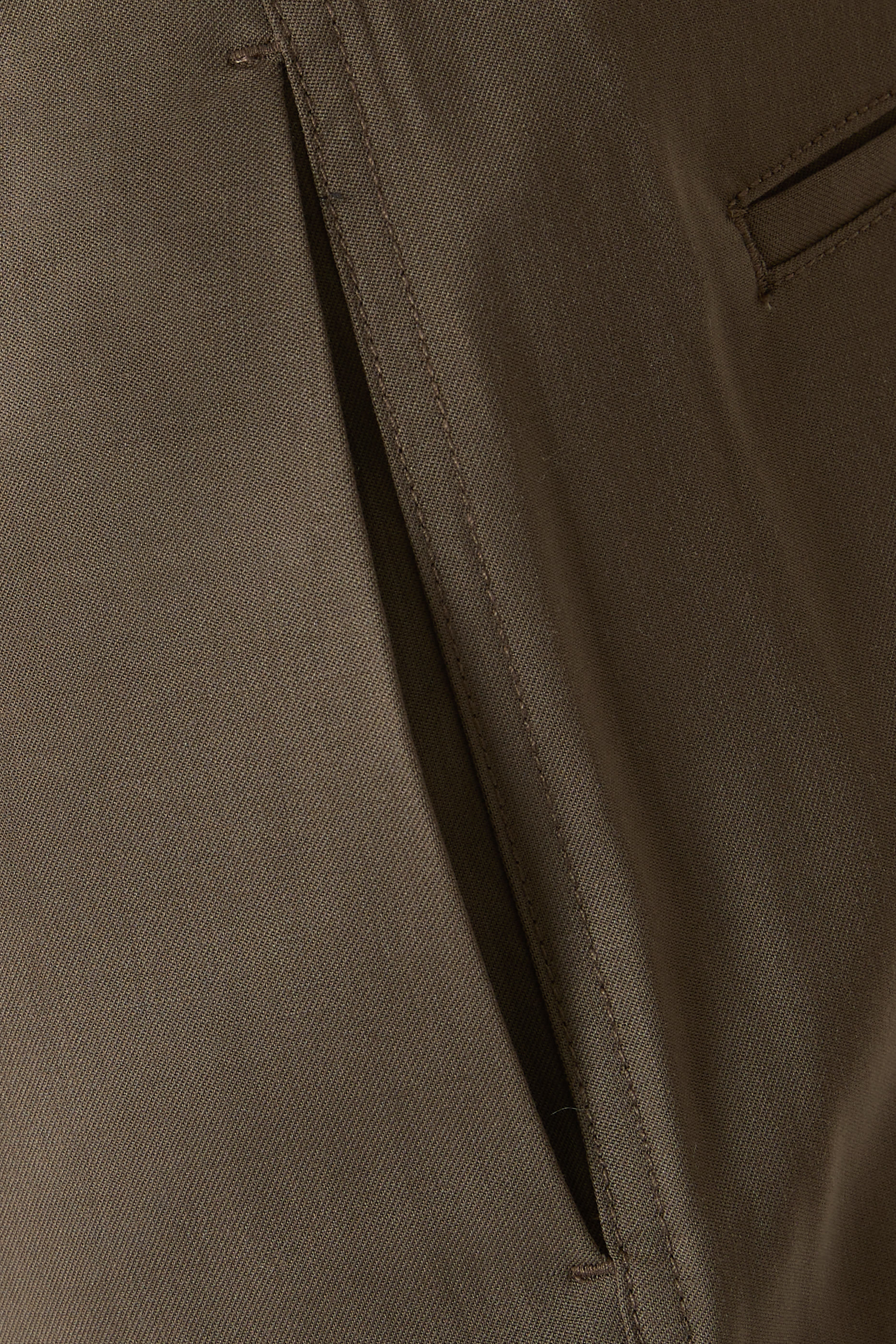 Virgin Wool Twill Trousers