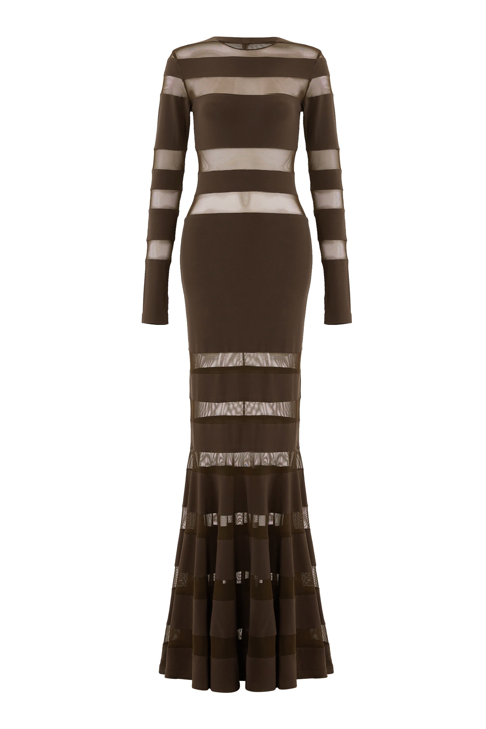 Spliced Fishtail Gown