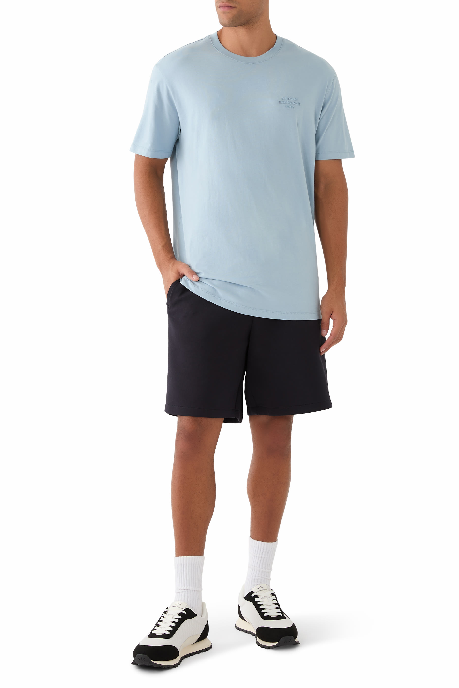 Lace-Up Logo Detail Sneakers