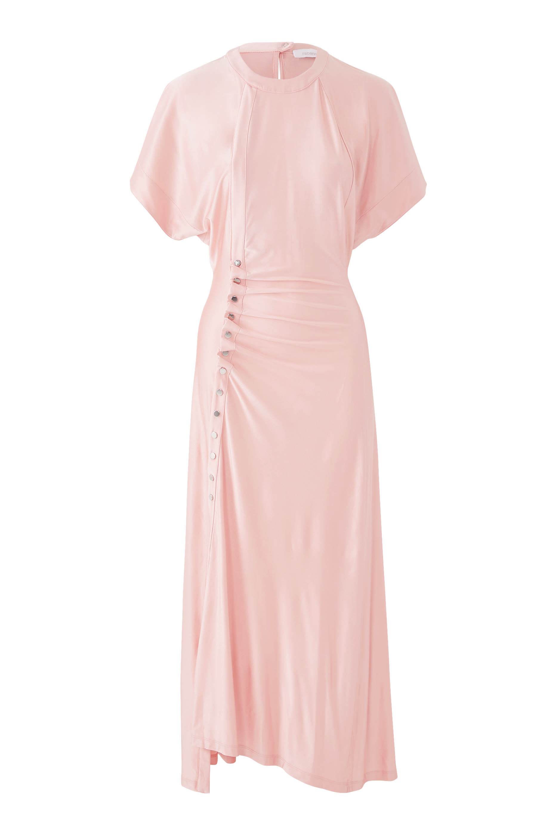 Button Viscose Maxi Dress