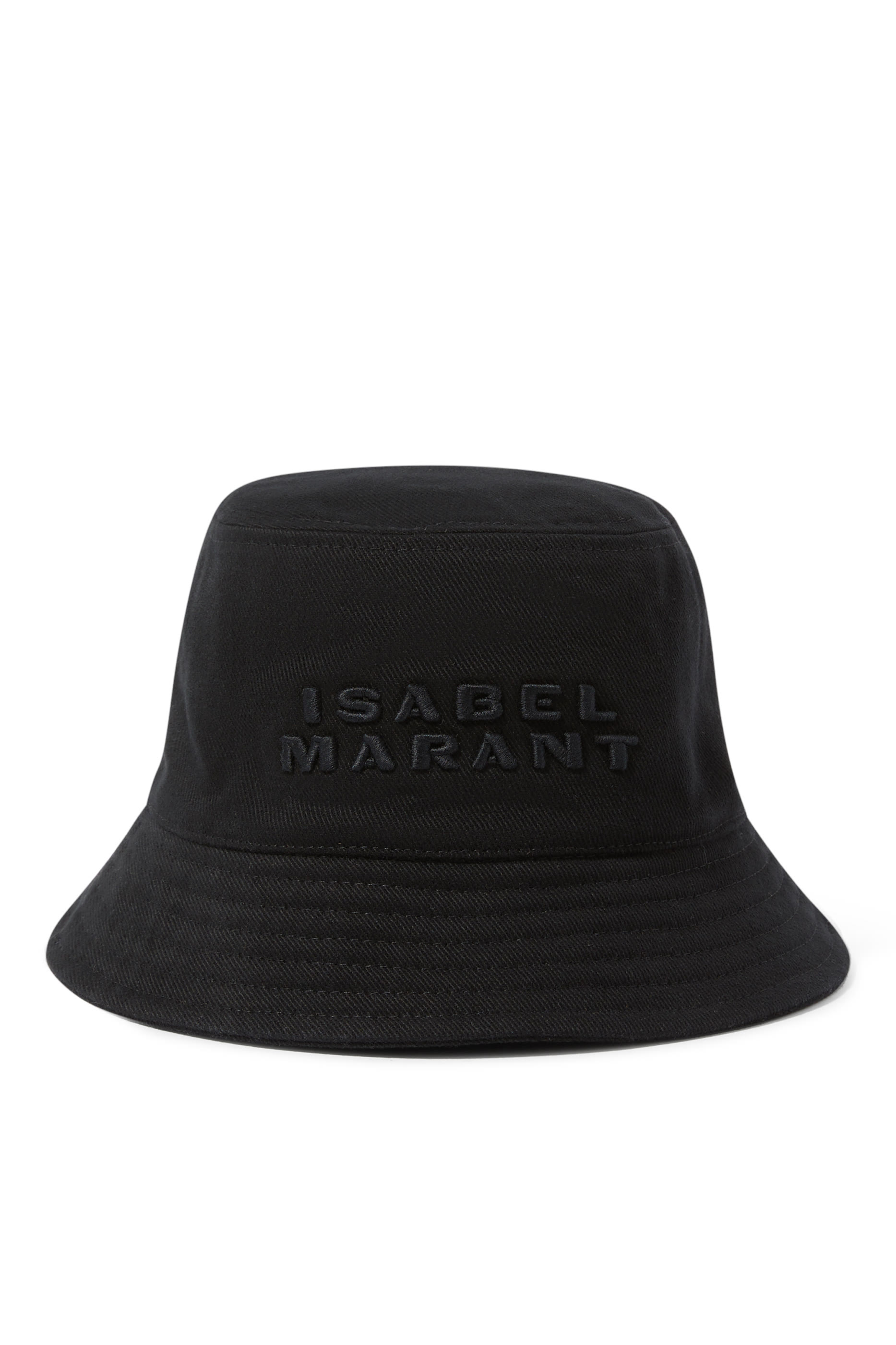 Haley Embroidered Bucket Hat with Logo