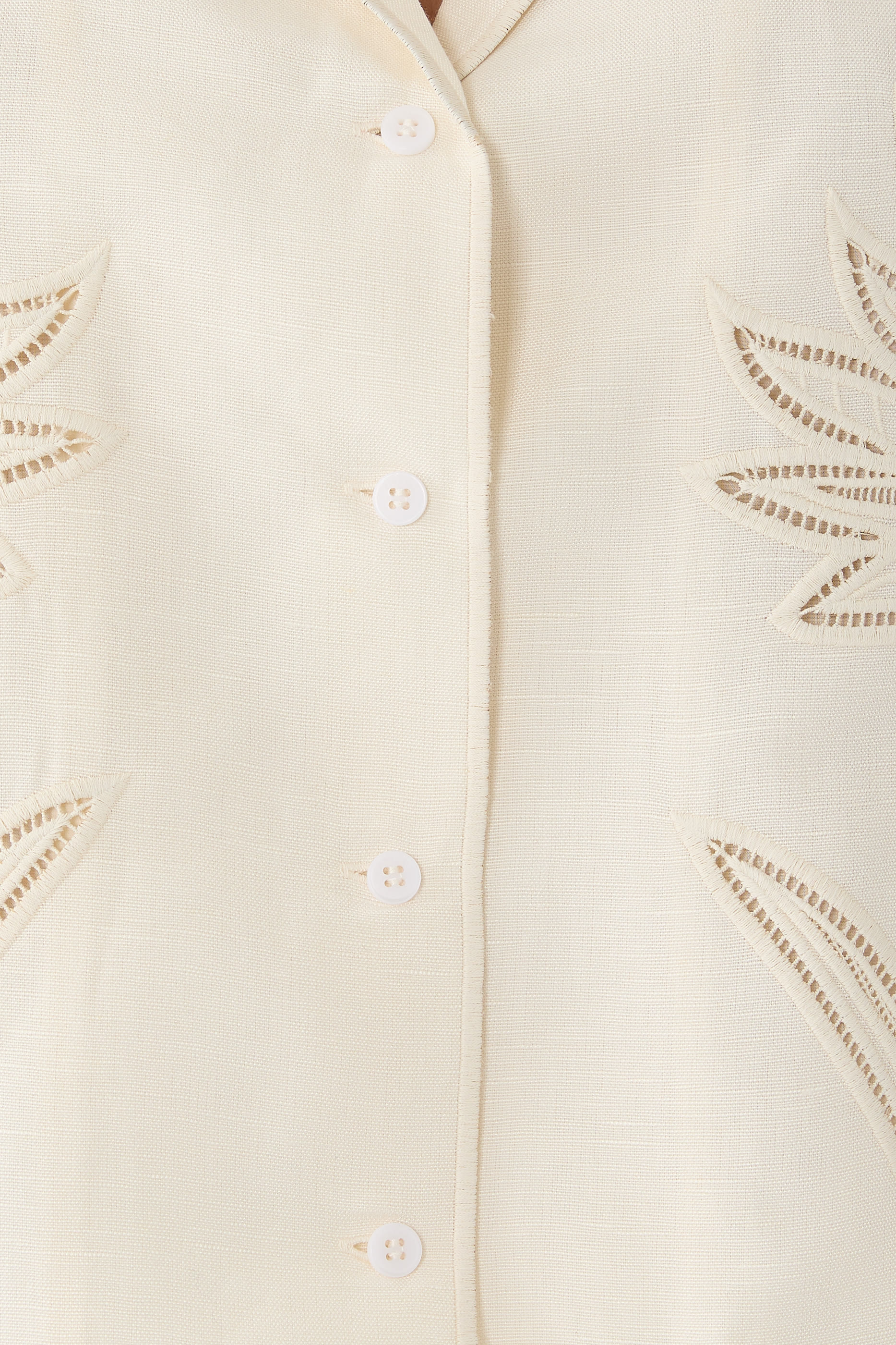 Louisa Embroidered Camp Shirt