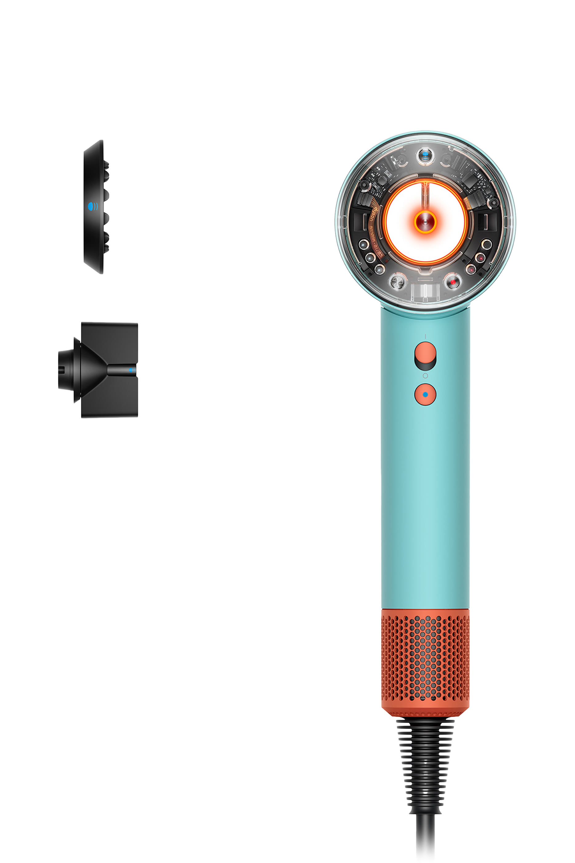 Supersonic Nural™ Hair Dryer (Ceramic Patina/Topaz)