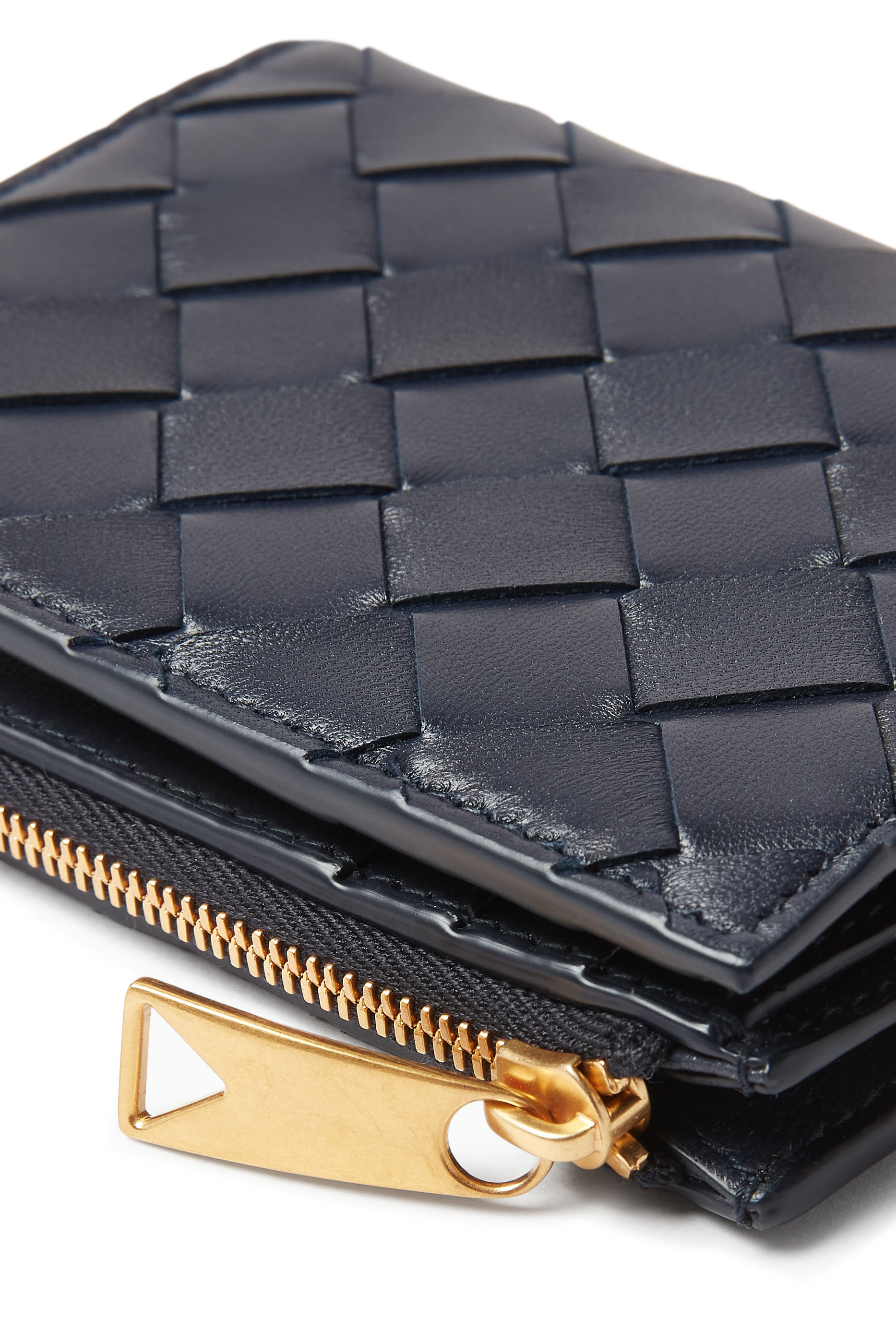 Intrecciato Small Bi-Fold Wallet