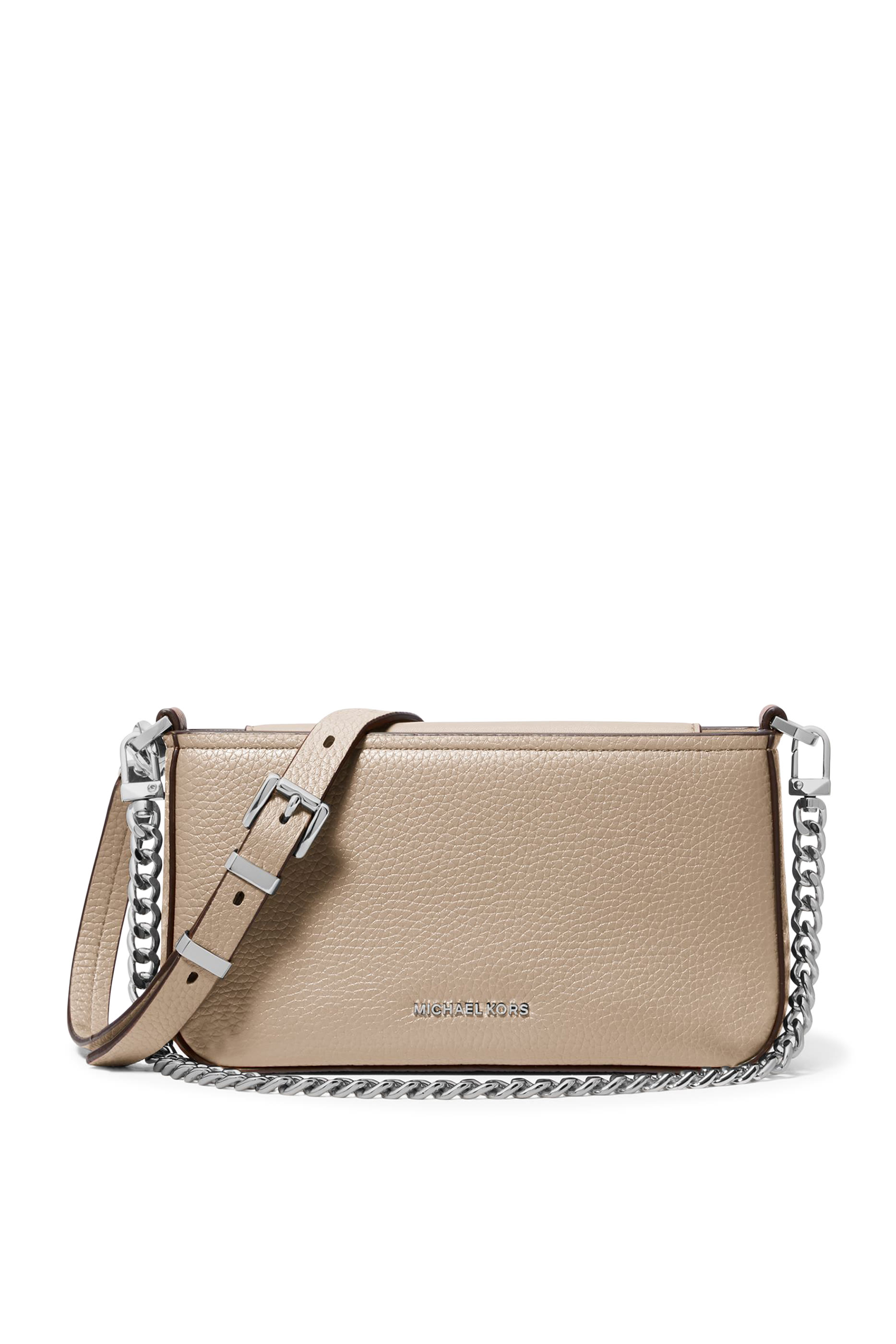 Bryant Small Pebbled Leather Convertible Pochette