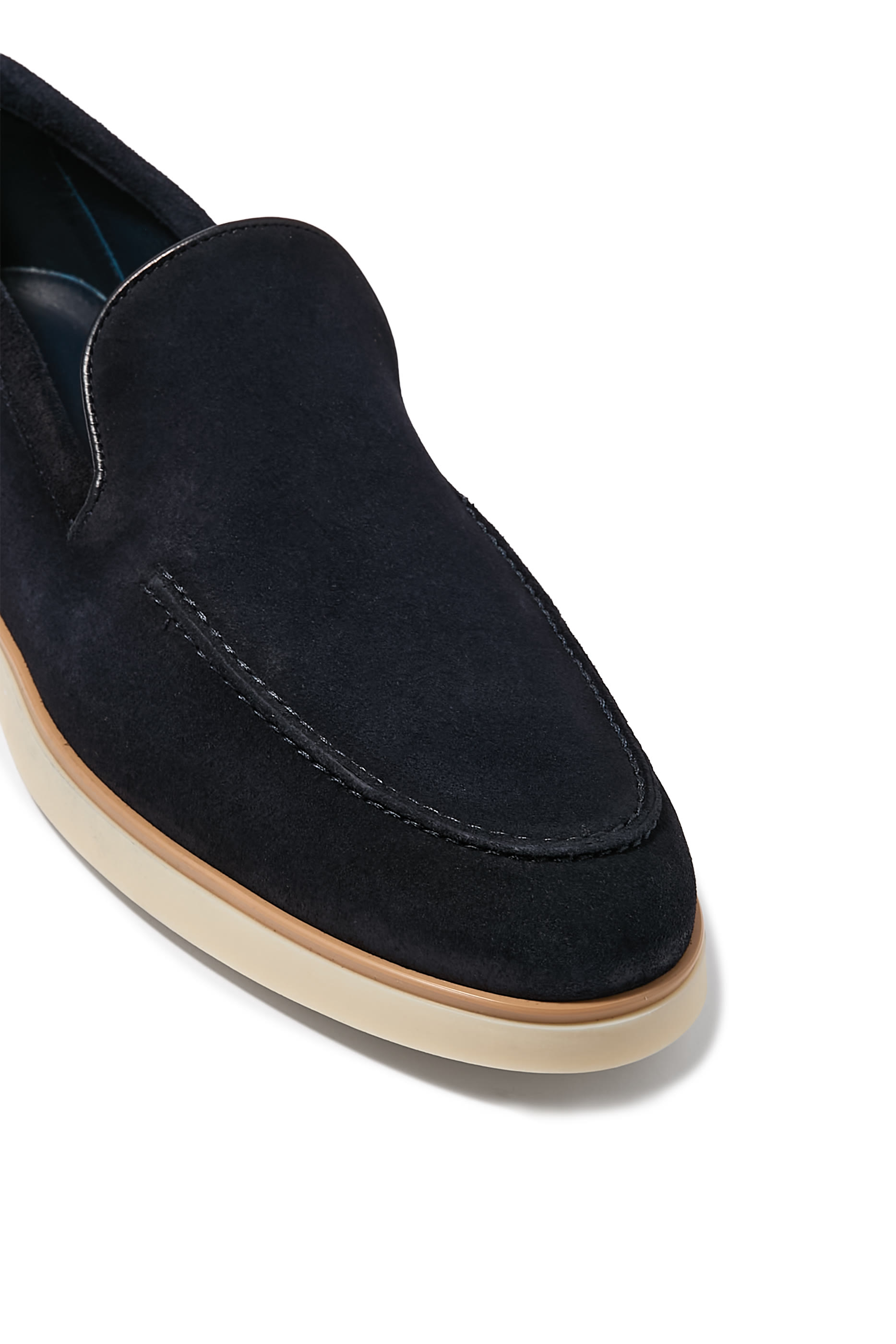  Suede Slip-On Loafers 
