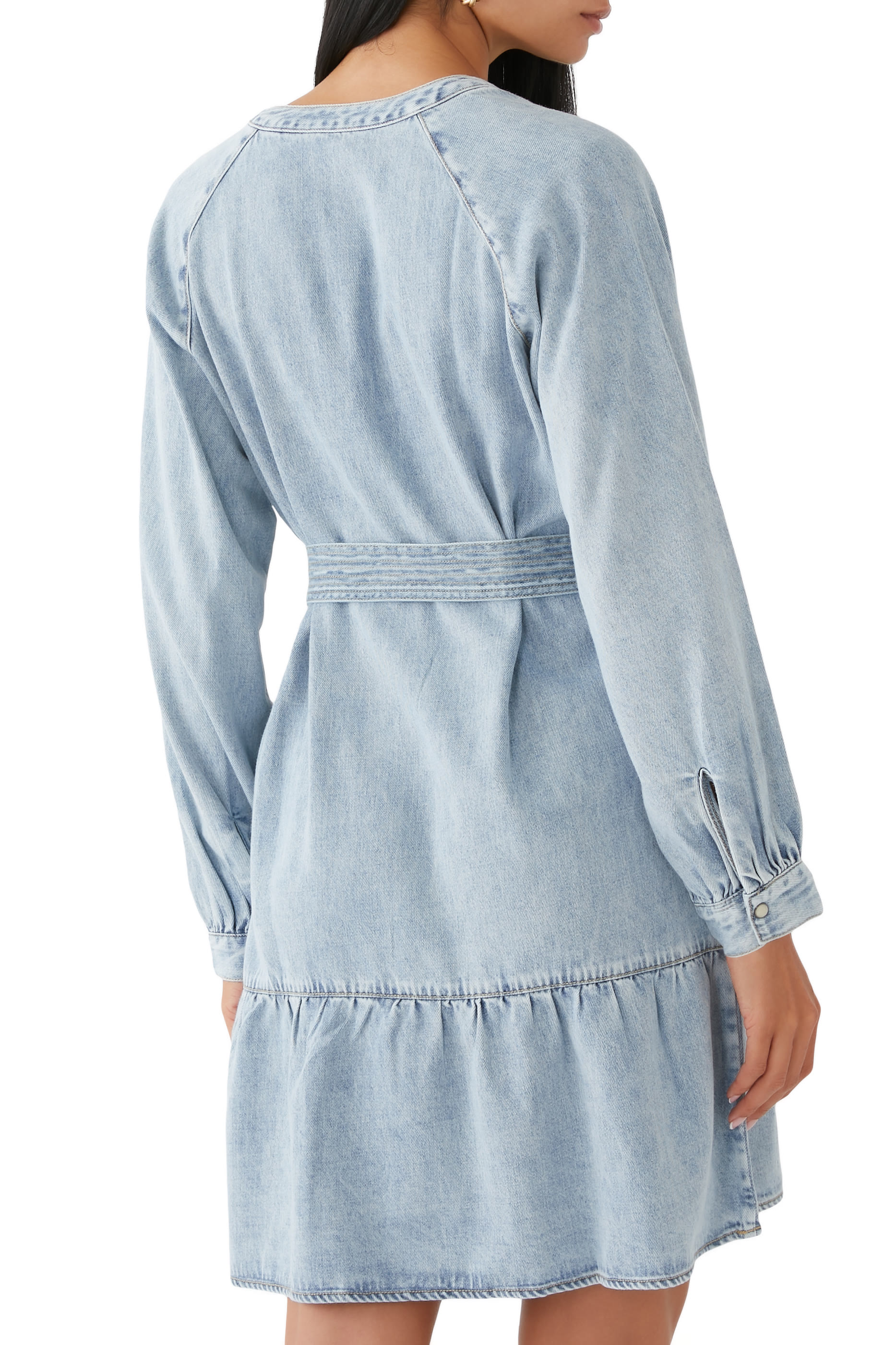 Lila Denim Mini Dress