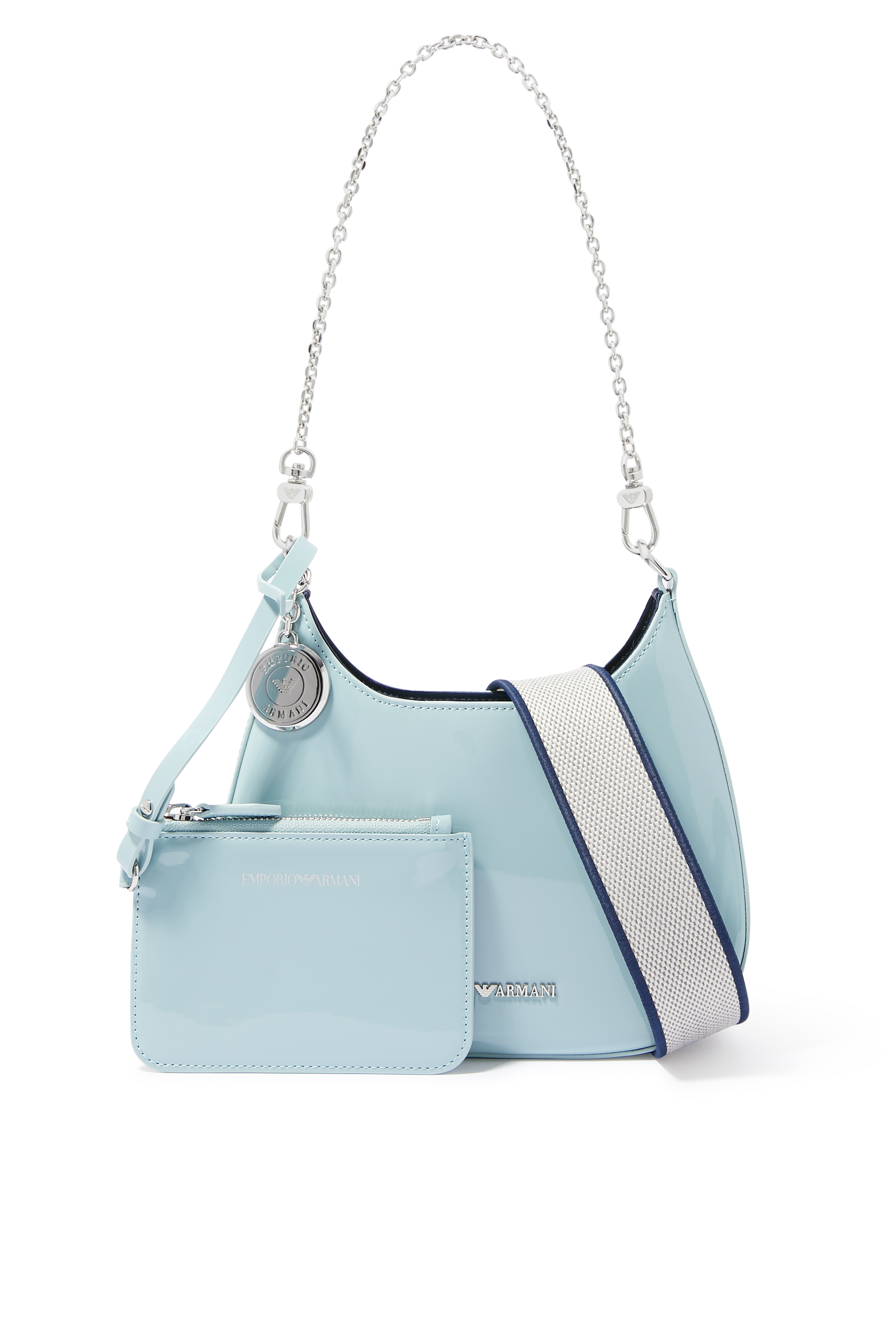 Patent Small Shoulder Bag