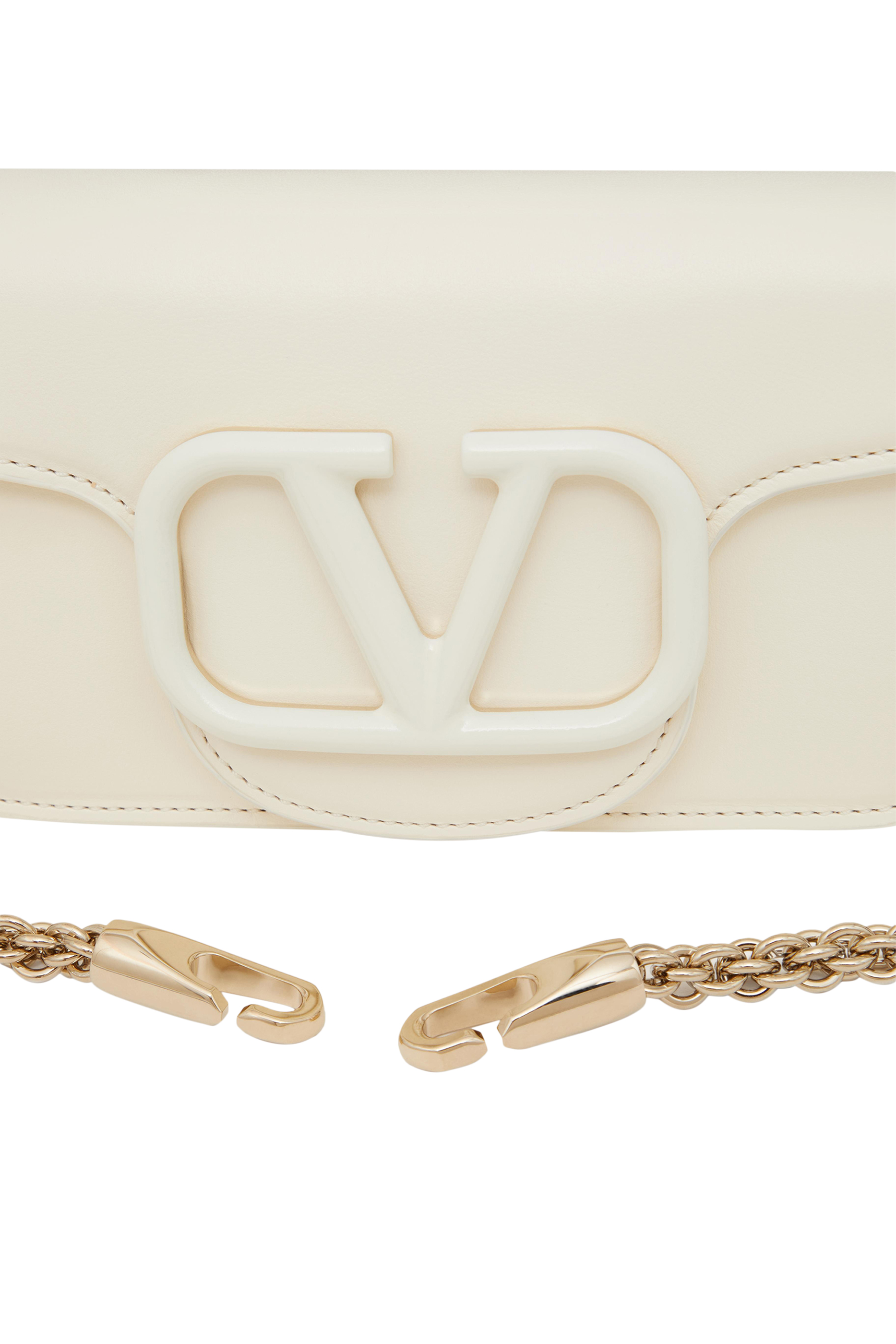 Small Loc&ograve; Calfskin Shoulder Bag