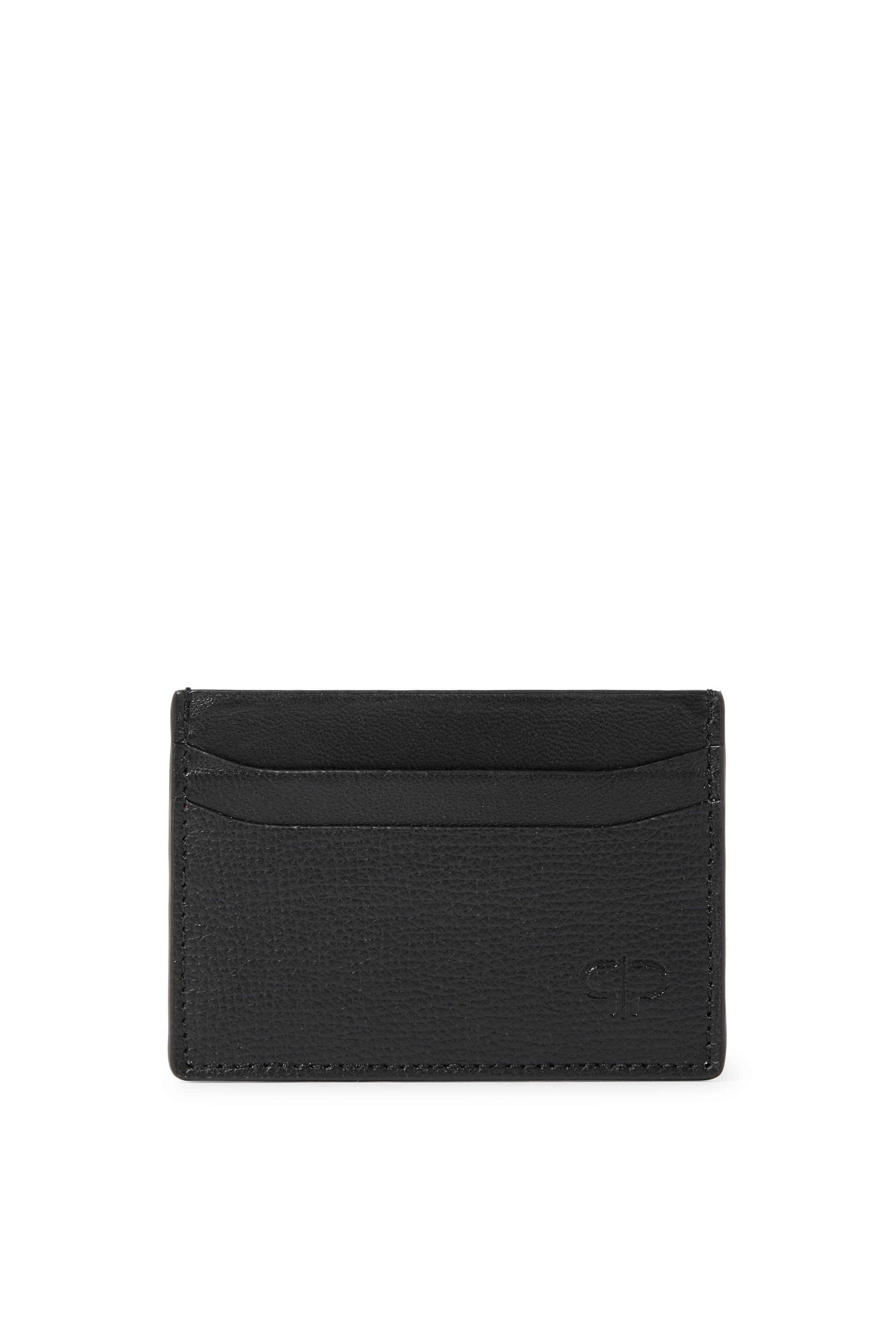 PLW1 Monte Carlo Single Card Holder Wallet with Logo