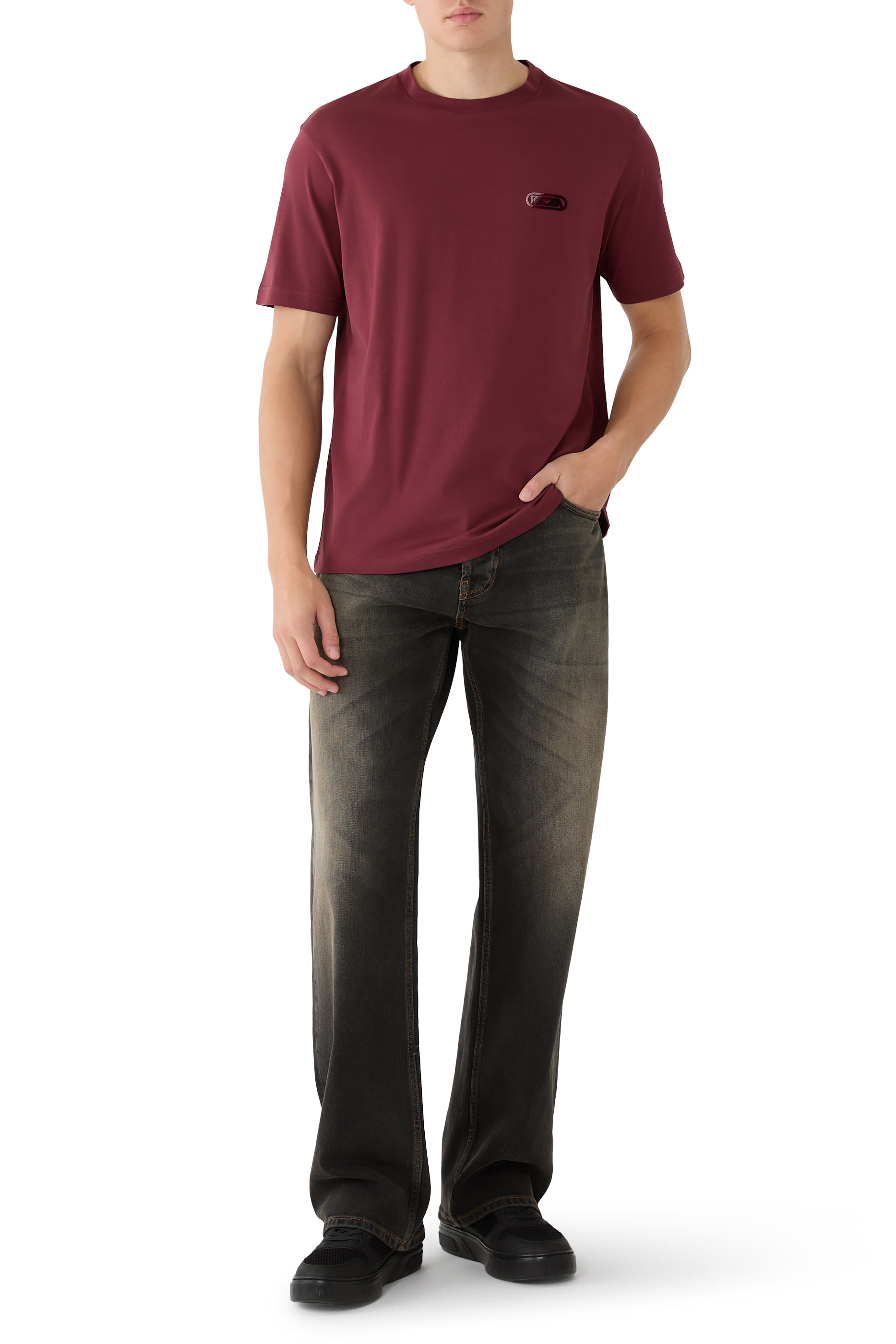 Raised Soft-Touch Logo T-Shirt