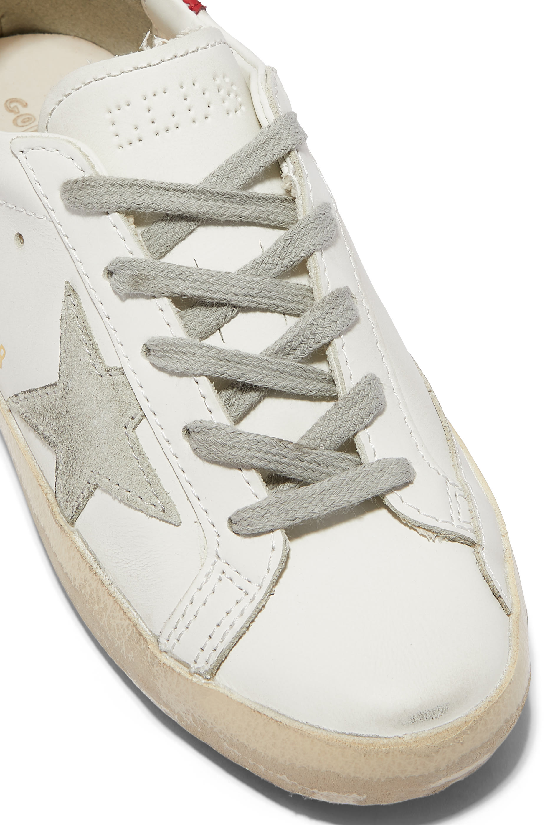 Kids Super-Star Leather Sneakers