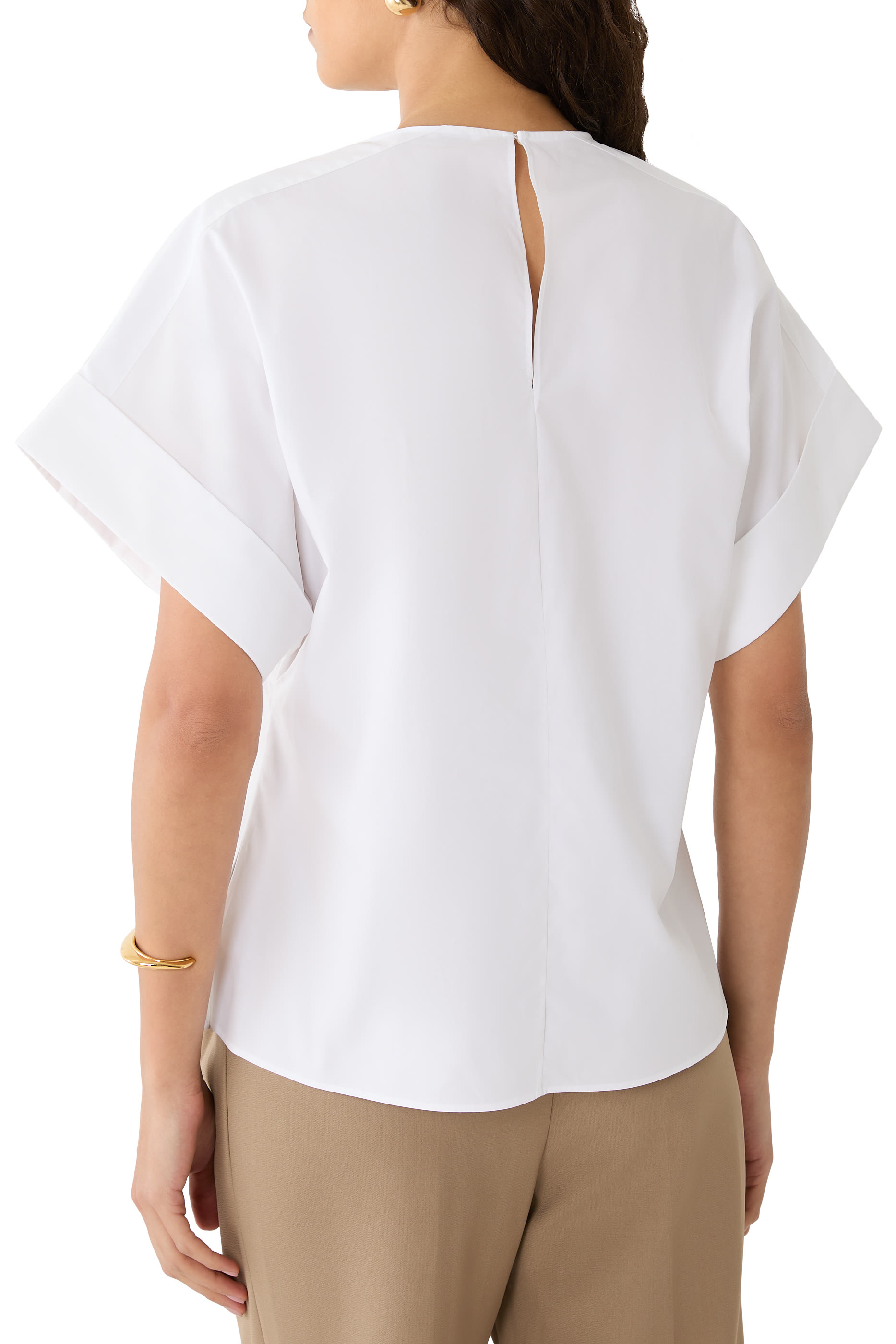 Fassia Cotton Poplin Blouse