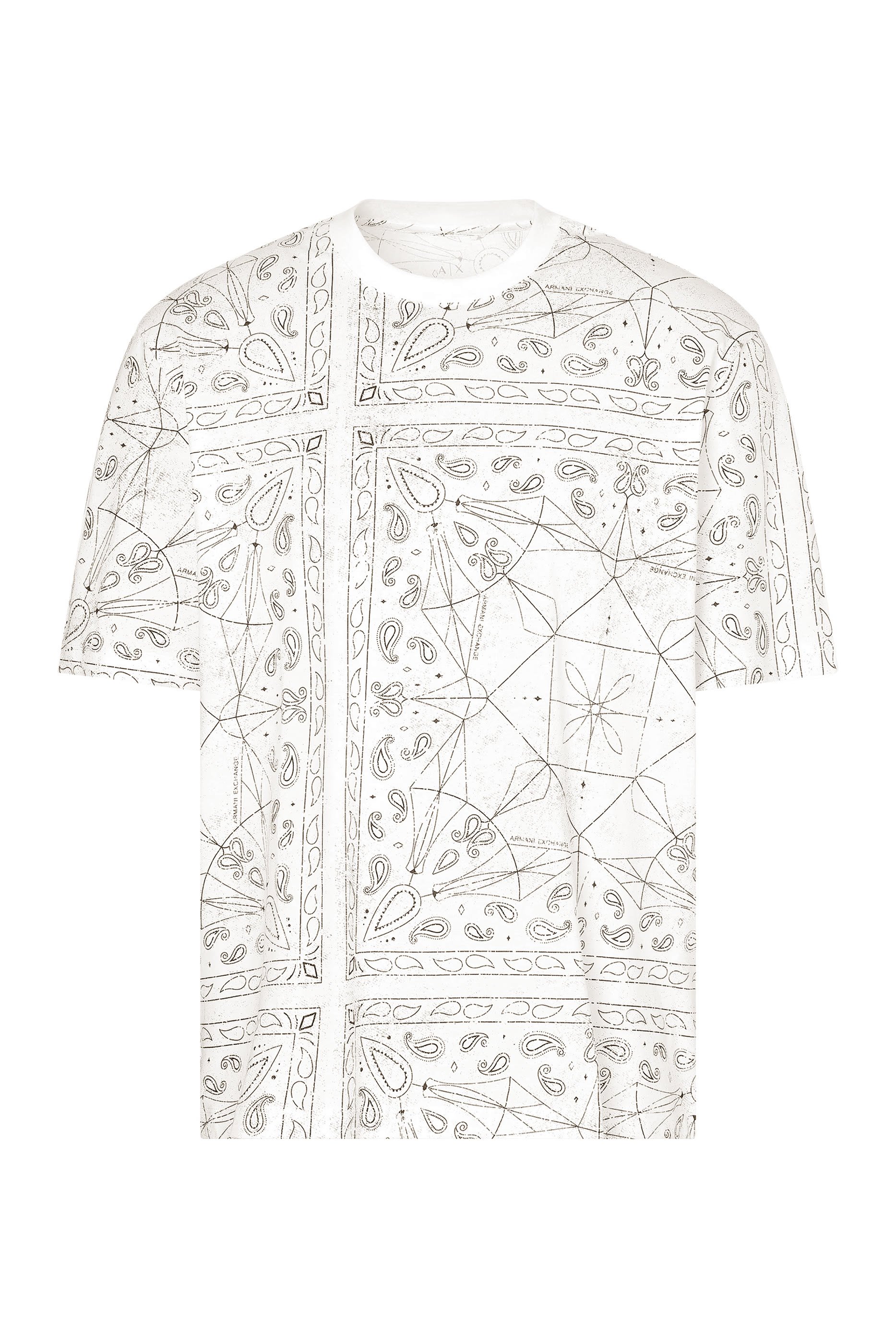 Kaleidoscope Patterned T-Shirt