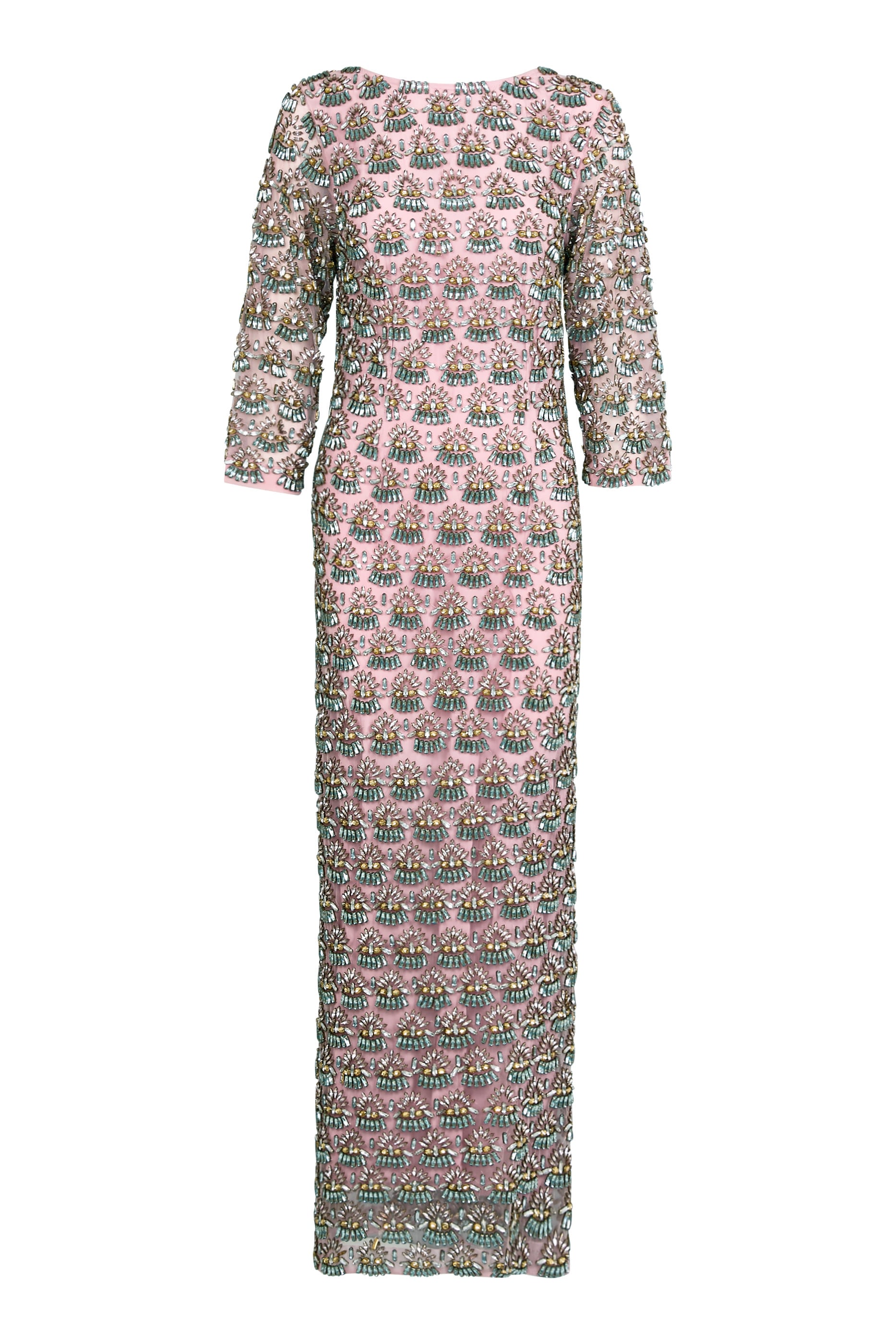 Crystal Prism Embroidered Gown