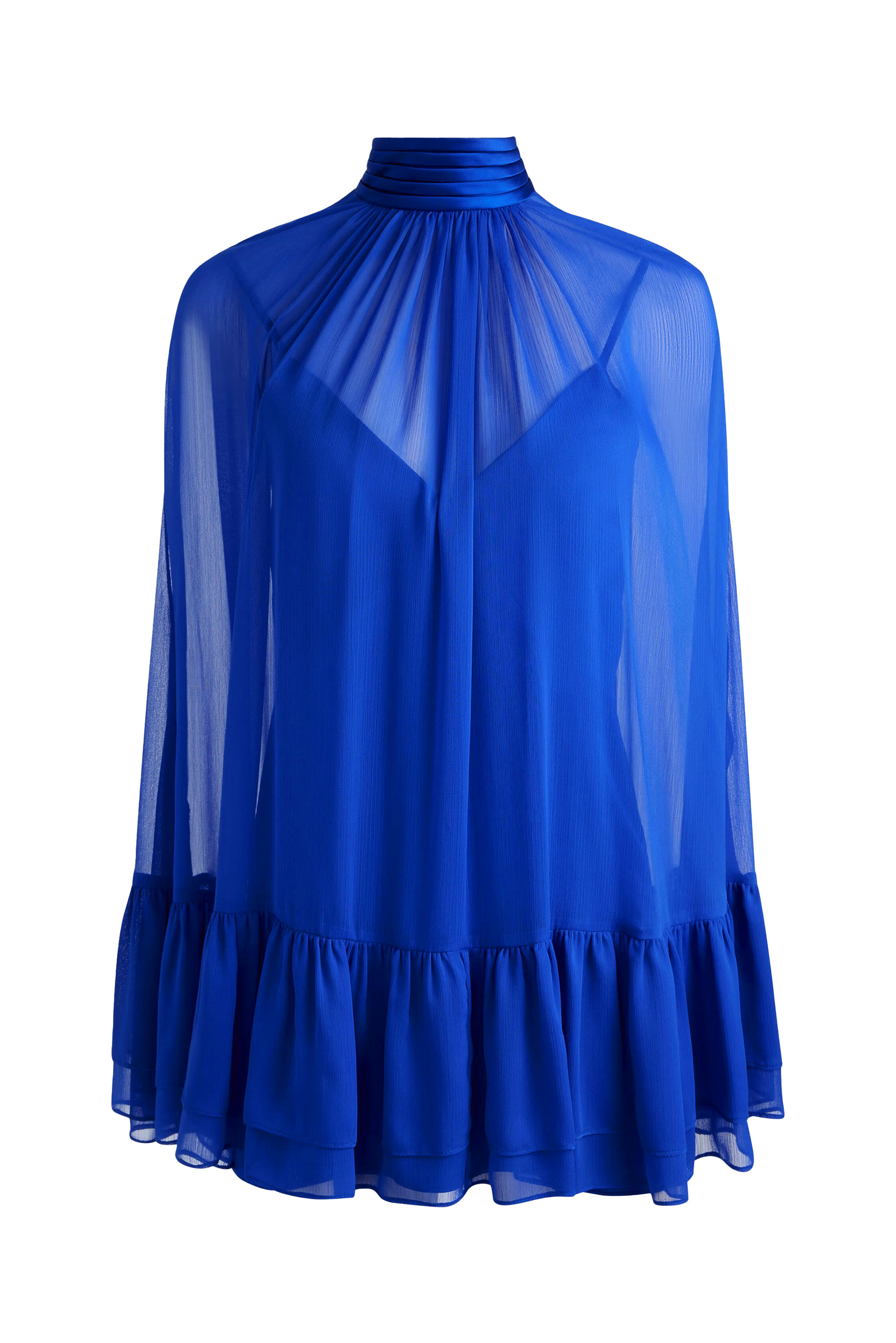 Zenon Cape Mini Dress
