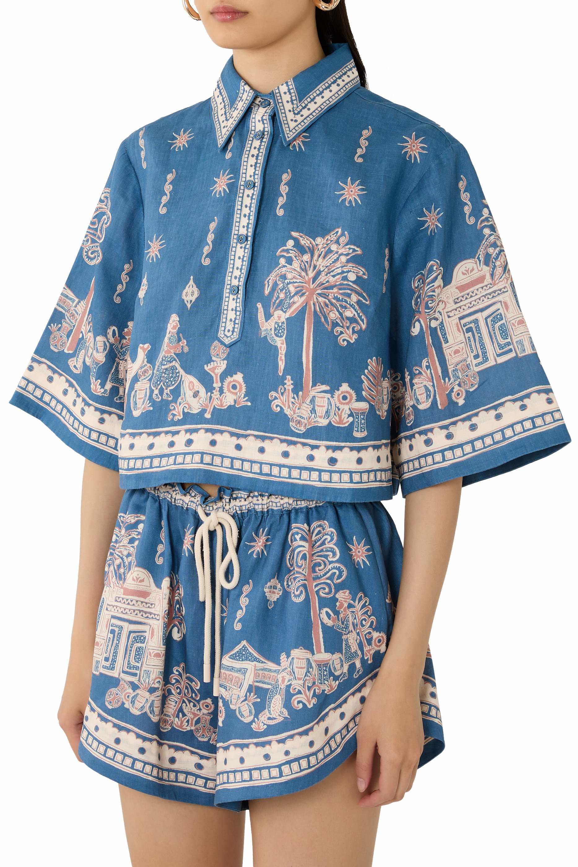 Acacia Cropped Shirt